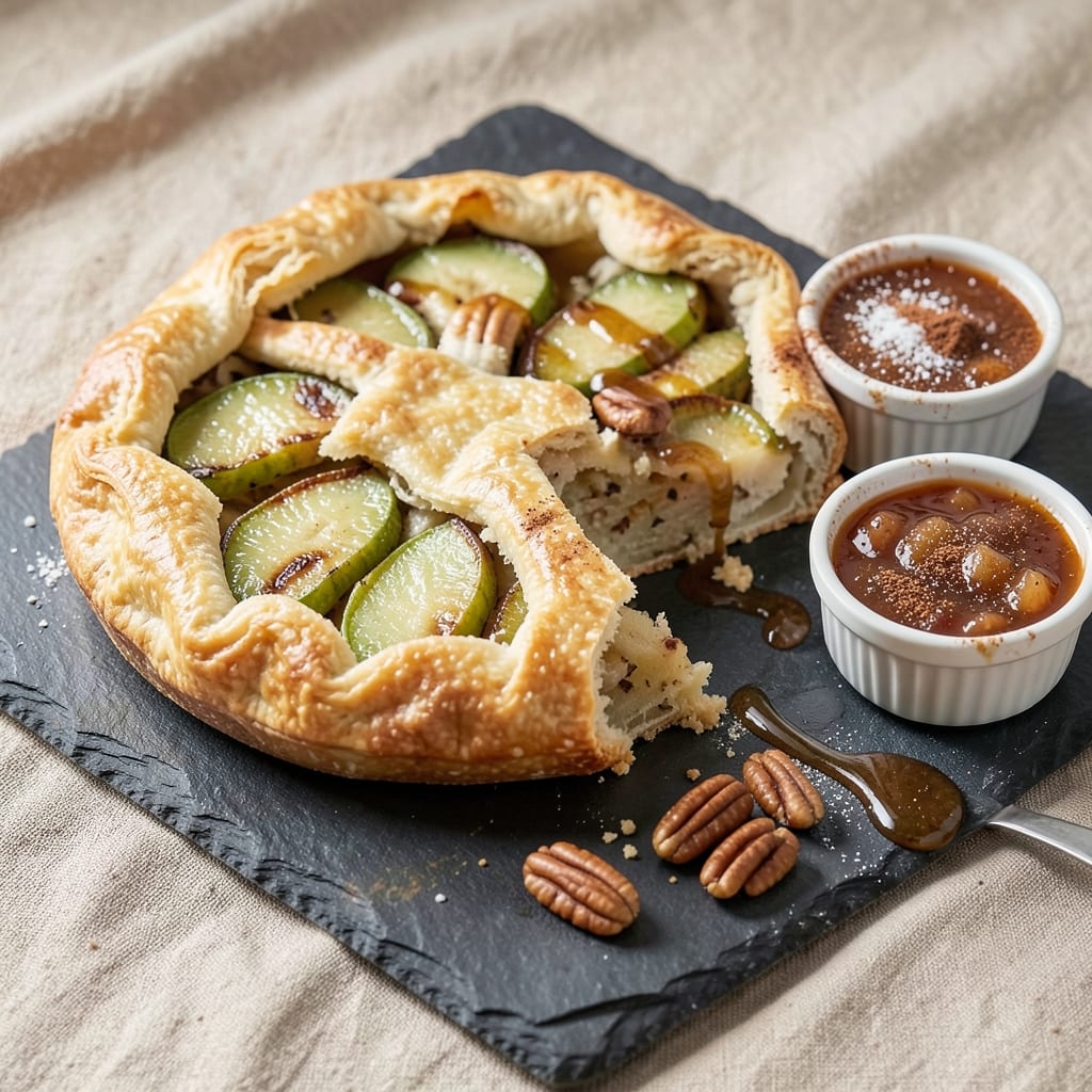 Apple Baked Goods Recipe: Spiced Fruit-Crusted Delight in One Tin