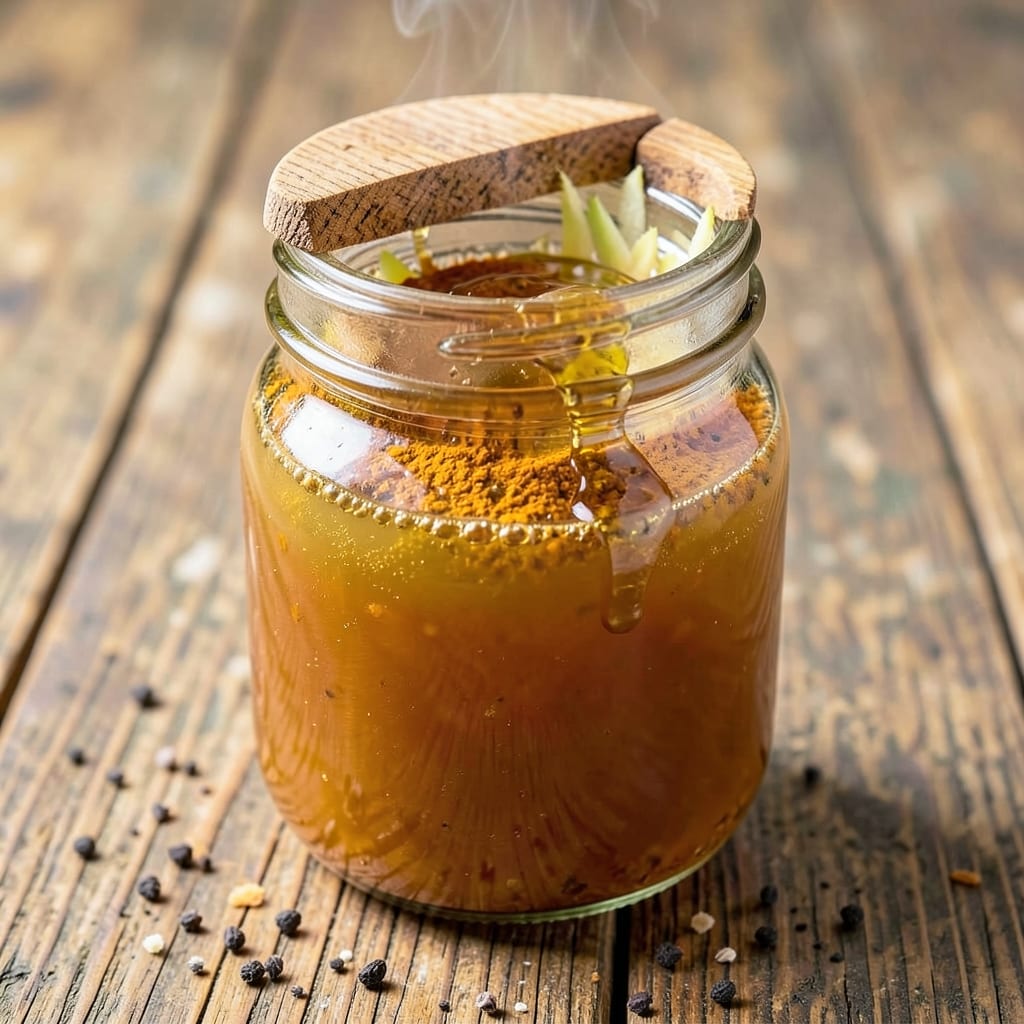 Apple Cider Vinegar Honey Turmeric Recipe: Golden Anti-Inflammatory Elixir