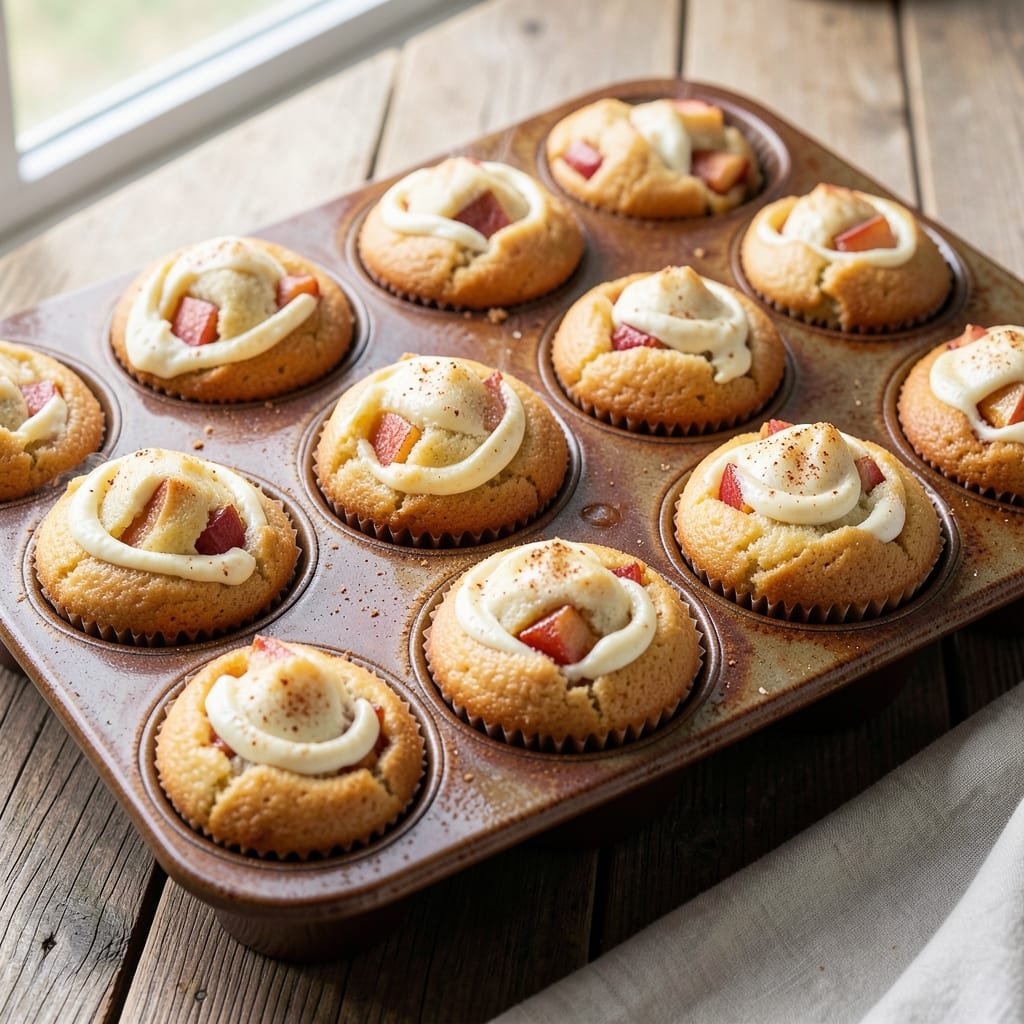 Apple Cream Cheese Muffins Recipe: Buttery Streusel-Topped Bites with Spiced Apple Filling
