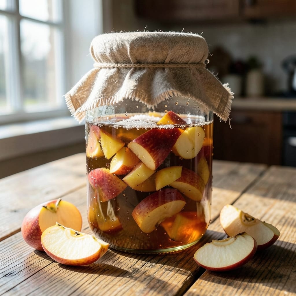Apple Cider Vinegar Recipe With Apple Scraps: Zero-Waste Fermentation Magic