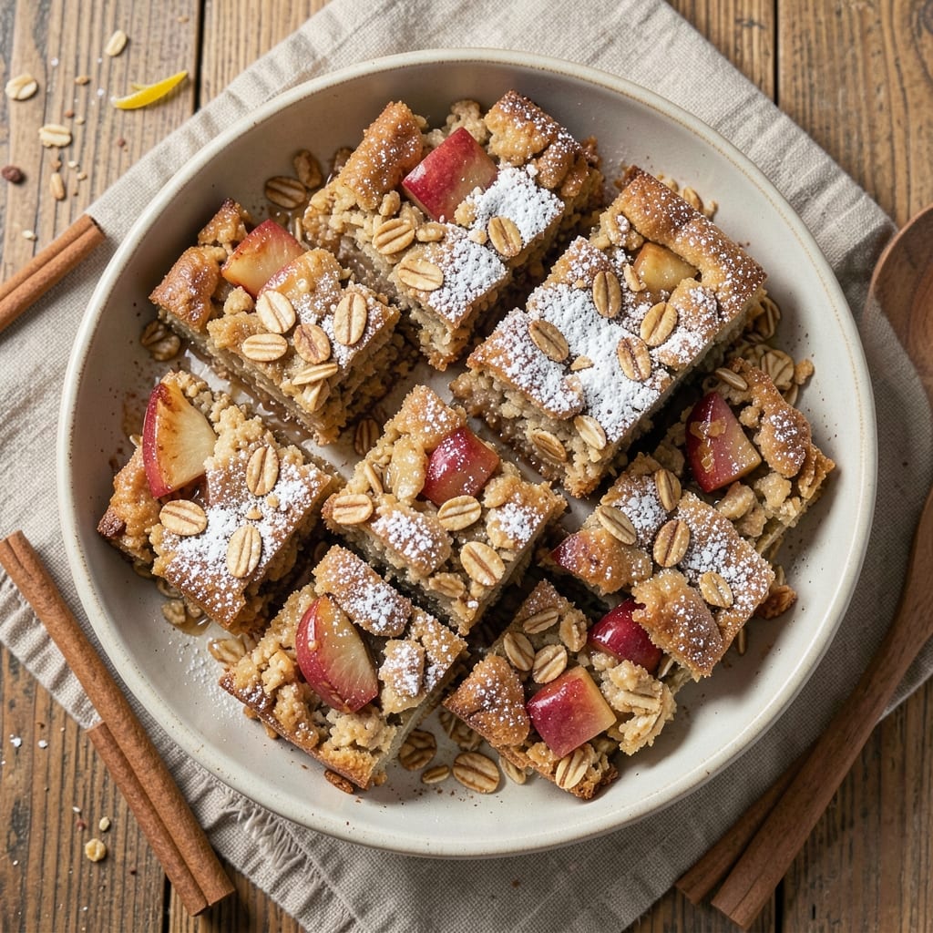 Apple Cinnamon Oat Bars Recipe: Warm Spiced Crunch Without the Mess