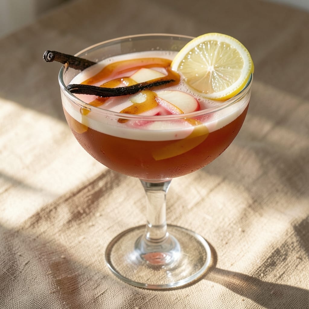 Alphabet Street Apple Martini Recipe: Boozy Apple-Cinnamon Twist With Vanilla Bean Zing