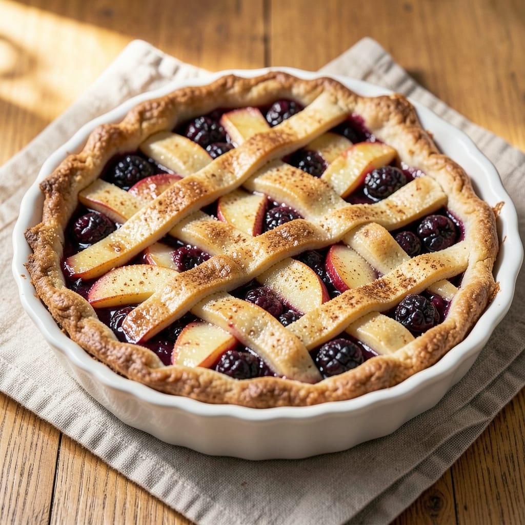 Apple Blackberry Betty Recipe: Warm Spiced Fruit Casserole Magic