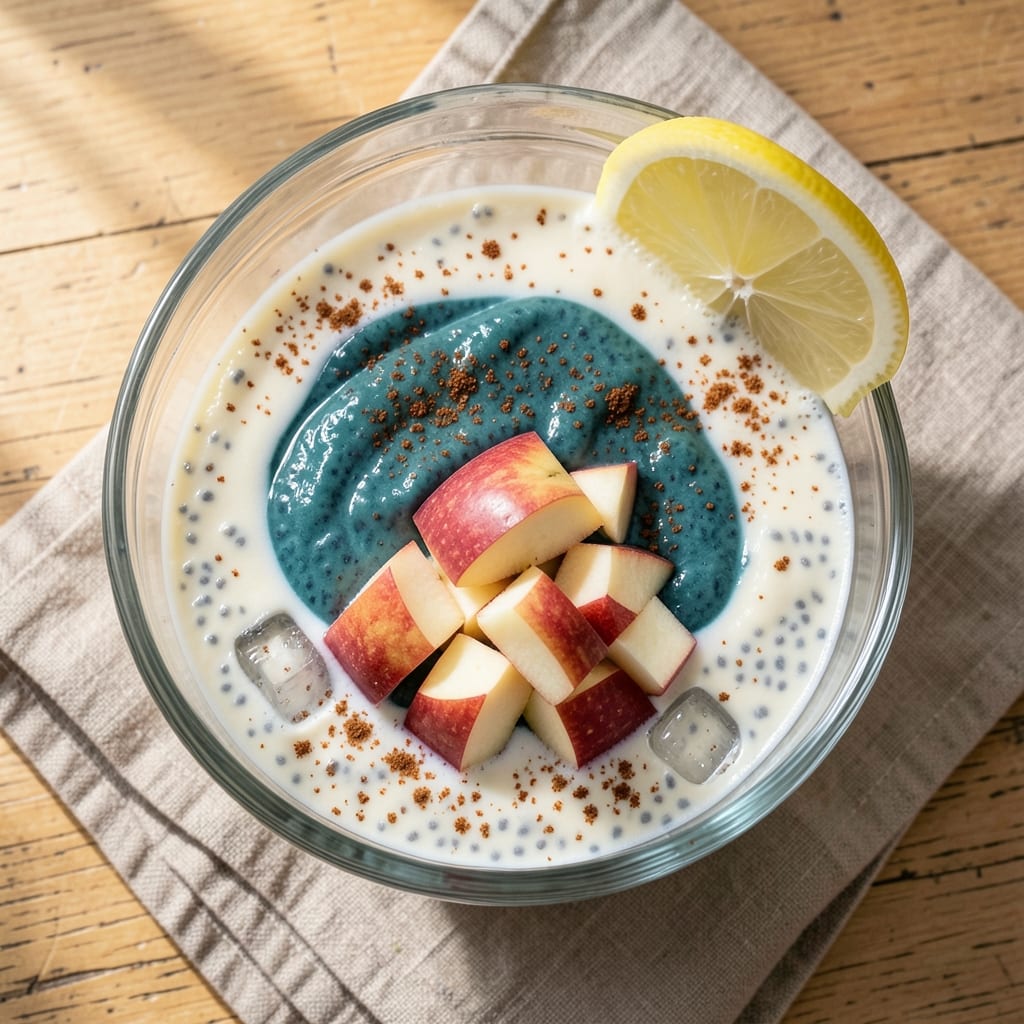 Apple Chia Seeds Smoothie For Weight Loss Recipe: Fiber-Packed Metabolism Booster