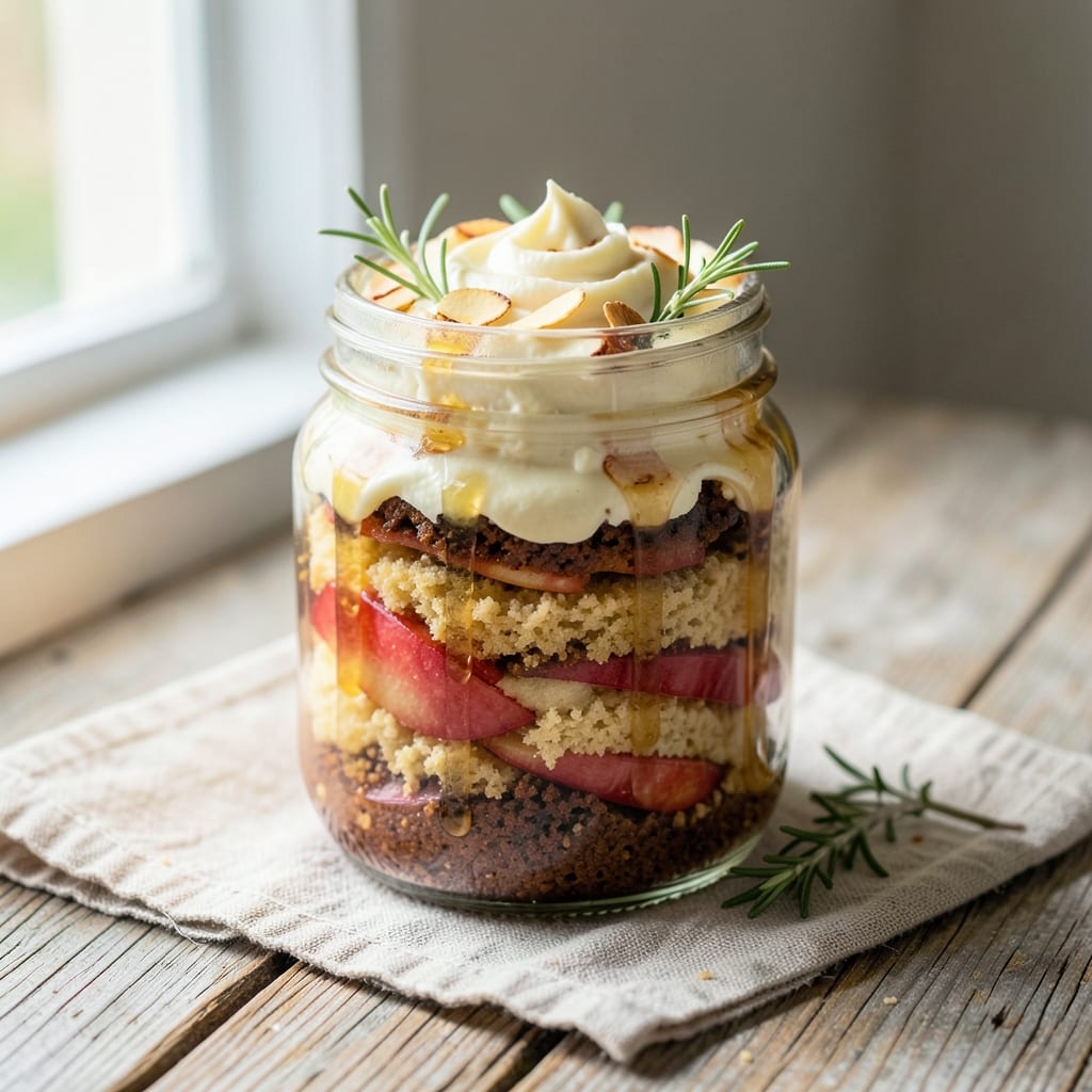 Apple Cake in a Jar Recipe: Layered Caramel and Spice Magic