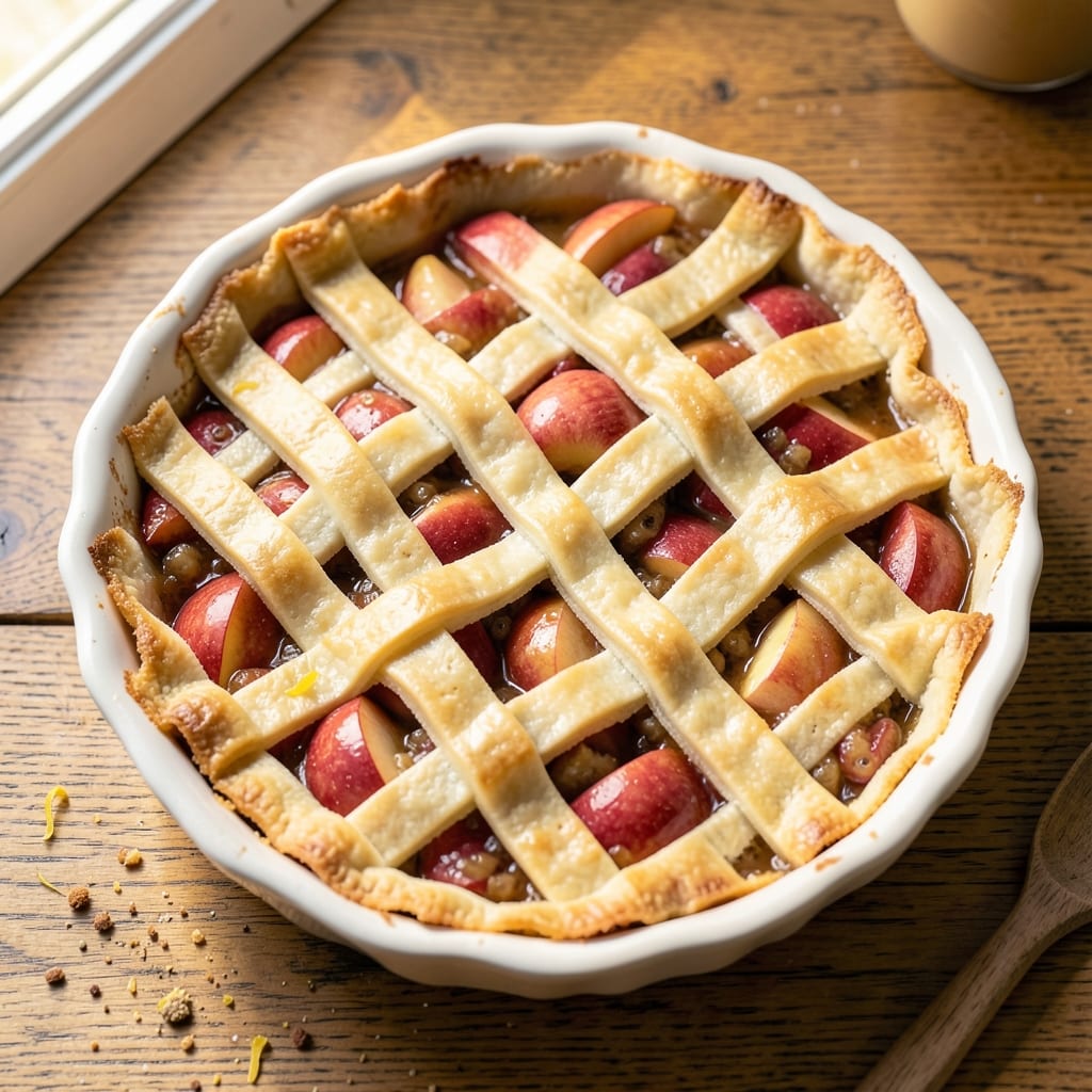 Apple Cobbler Crust Recipe: Buttery Lattice That Locks in Juices