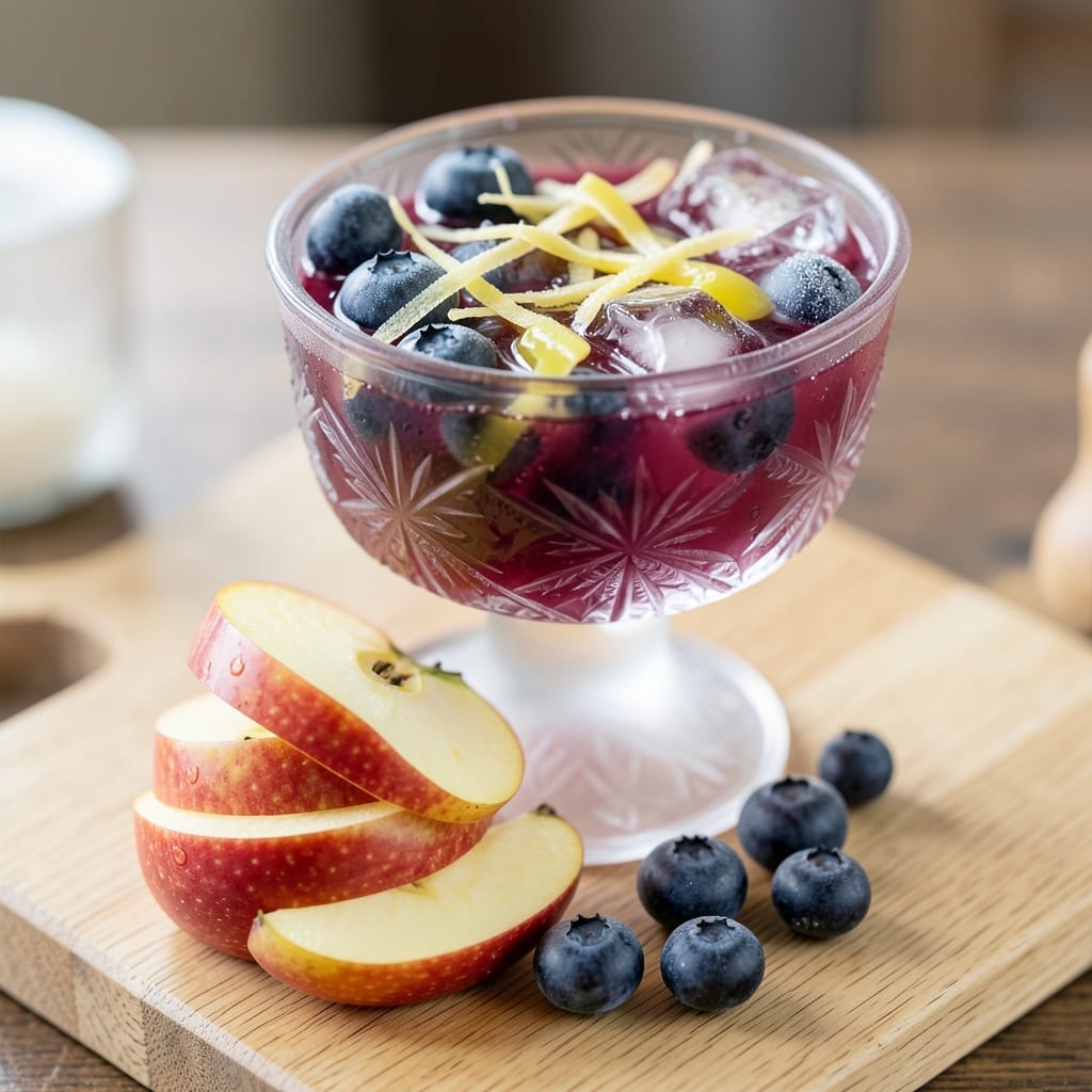 Apple And Blueberry Juice Recipe: Bright Immune-Boosting Blend With Ginger Kick