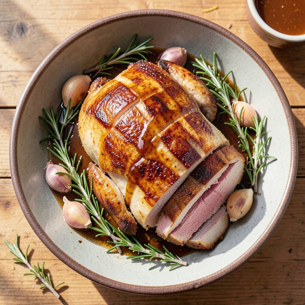 Apple Cider Vinegar Turkey Recipe: Herb-Marinated Tender Turkey With Crispy Skin