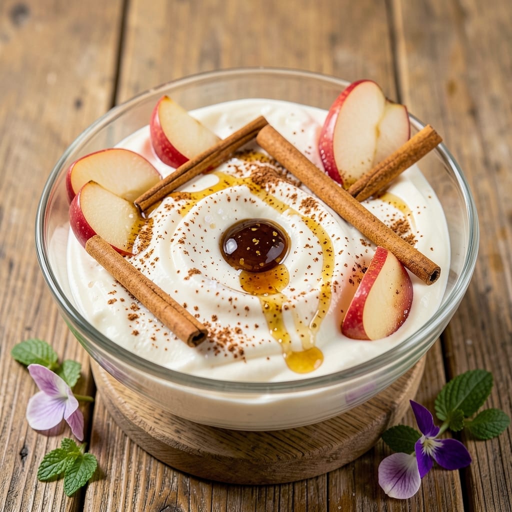 Apple Cinnamon Frozen Yogurt Recipe: Warm Spice Swirls Without the Ice Cream Maker