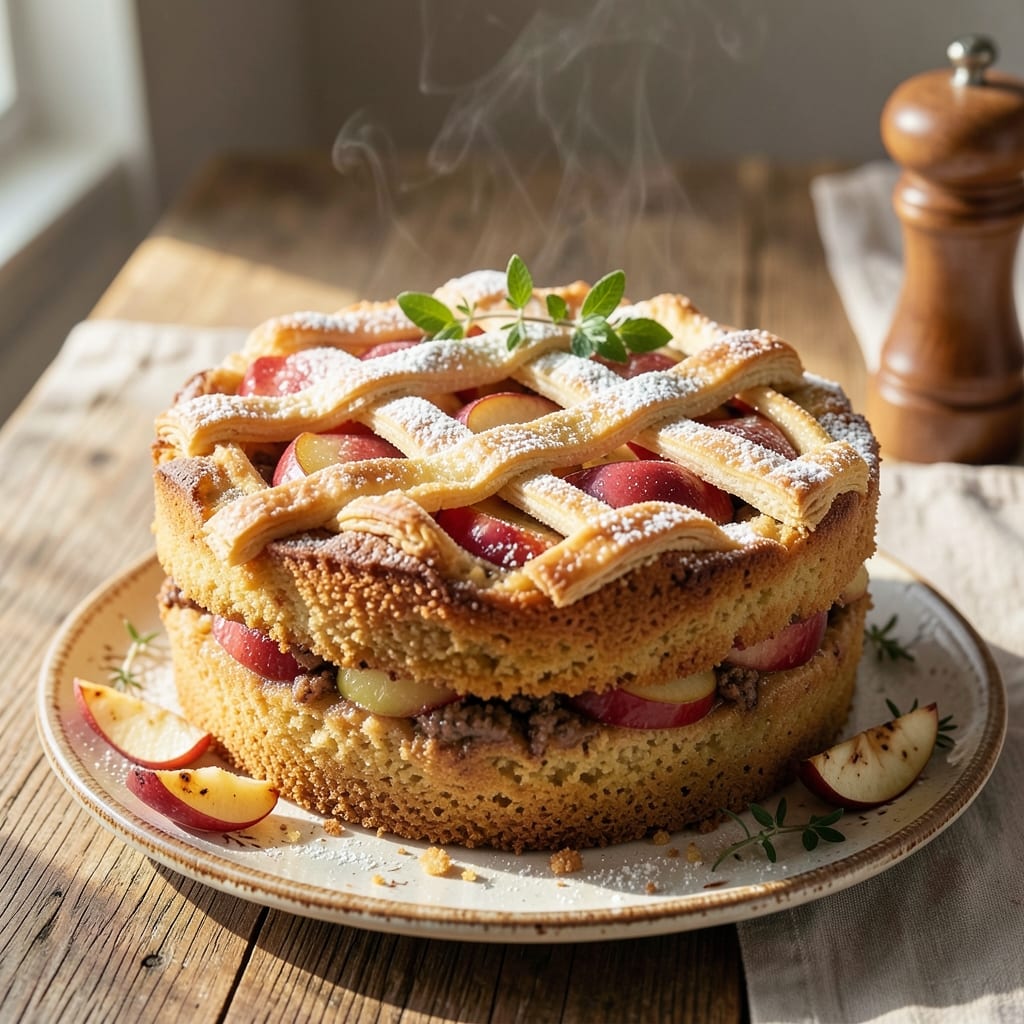 Anna Olson's Apple Cake Recipe: Spiced Apple Layers with Buttery Fondant Crown
