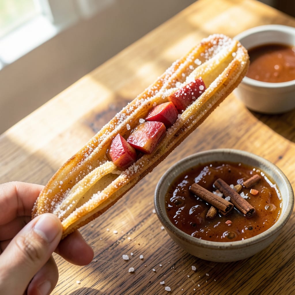 Apple Churros Recipe: Caramel-Dipped Crunch With Cinnamon Sugar Bliss