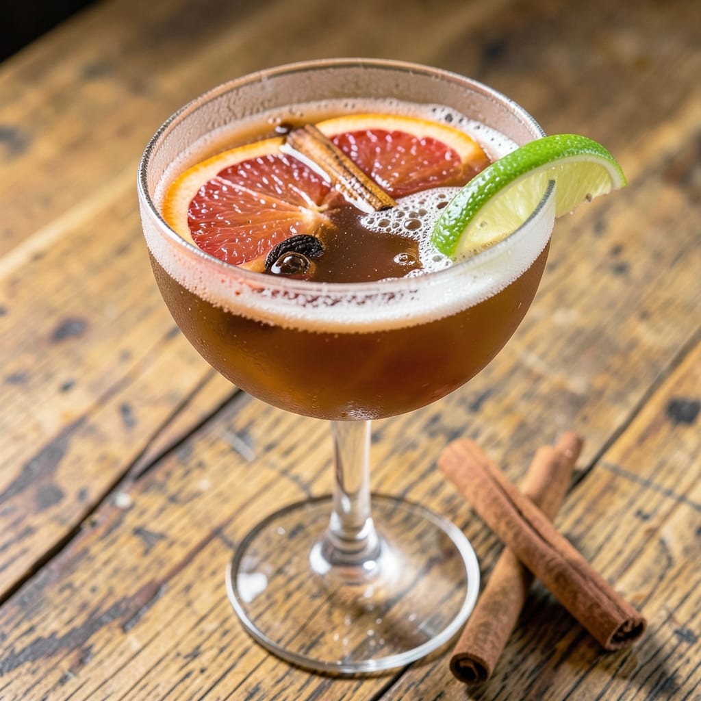 Apple Cider Paloma Recipe: Grapefruit Fizz with Spiced Apple Twist