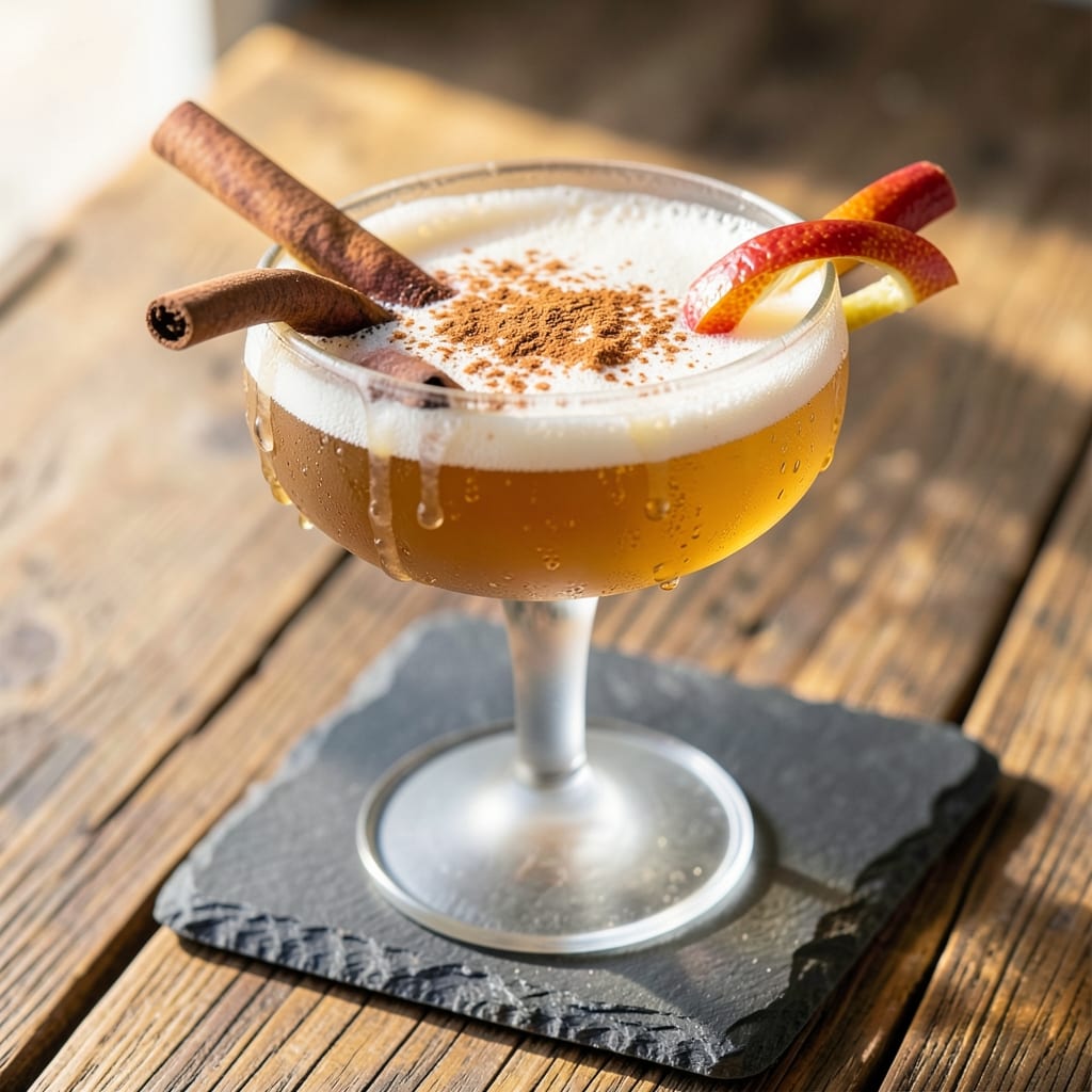 Apple Cider Tequila Cocktail Recipe: Spiced Apple Fizz With Boozy Kick
