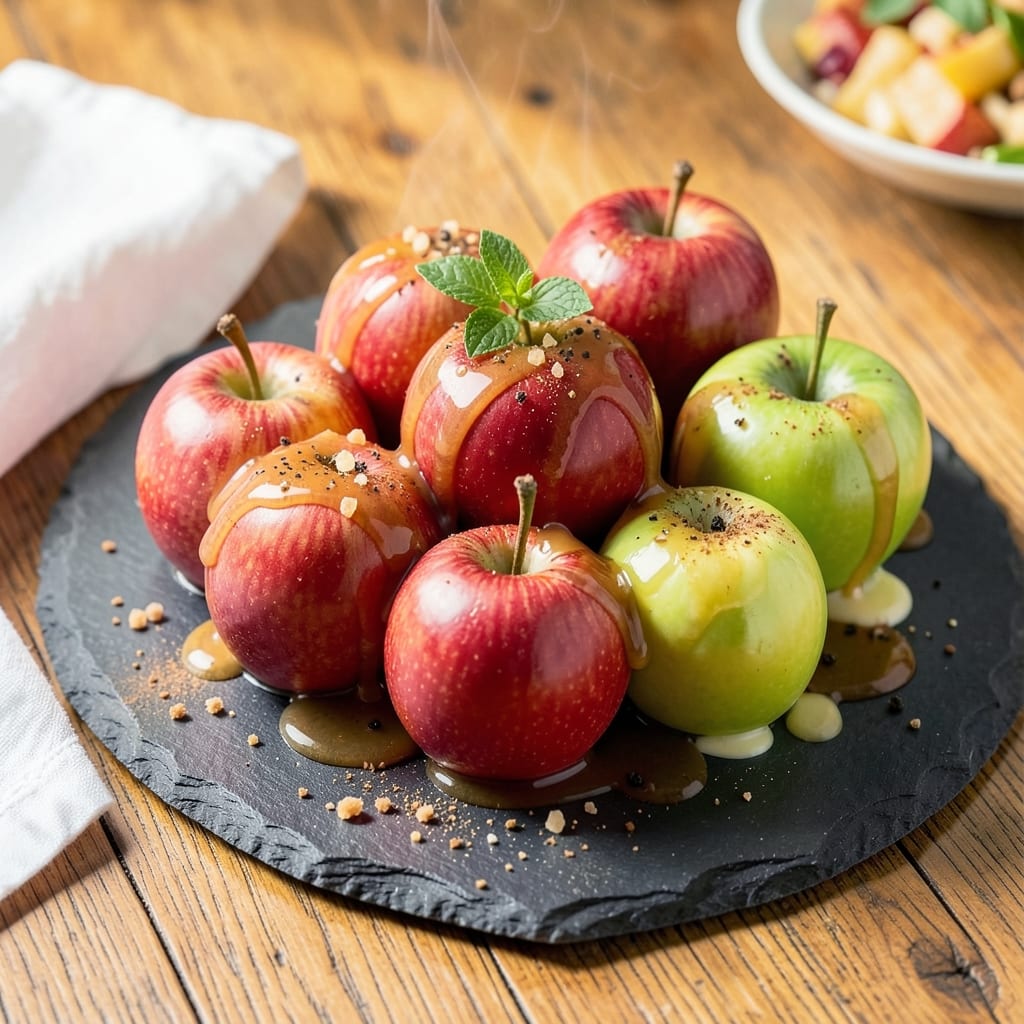 Apple Cluster Recipe: Warm Spiced Caramelized Bites in One Tin