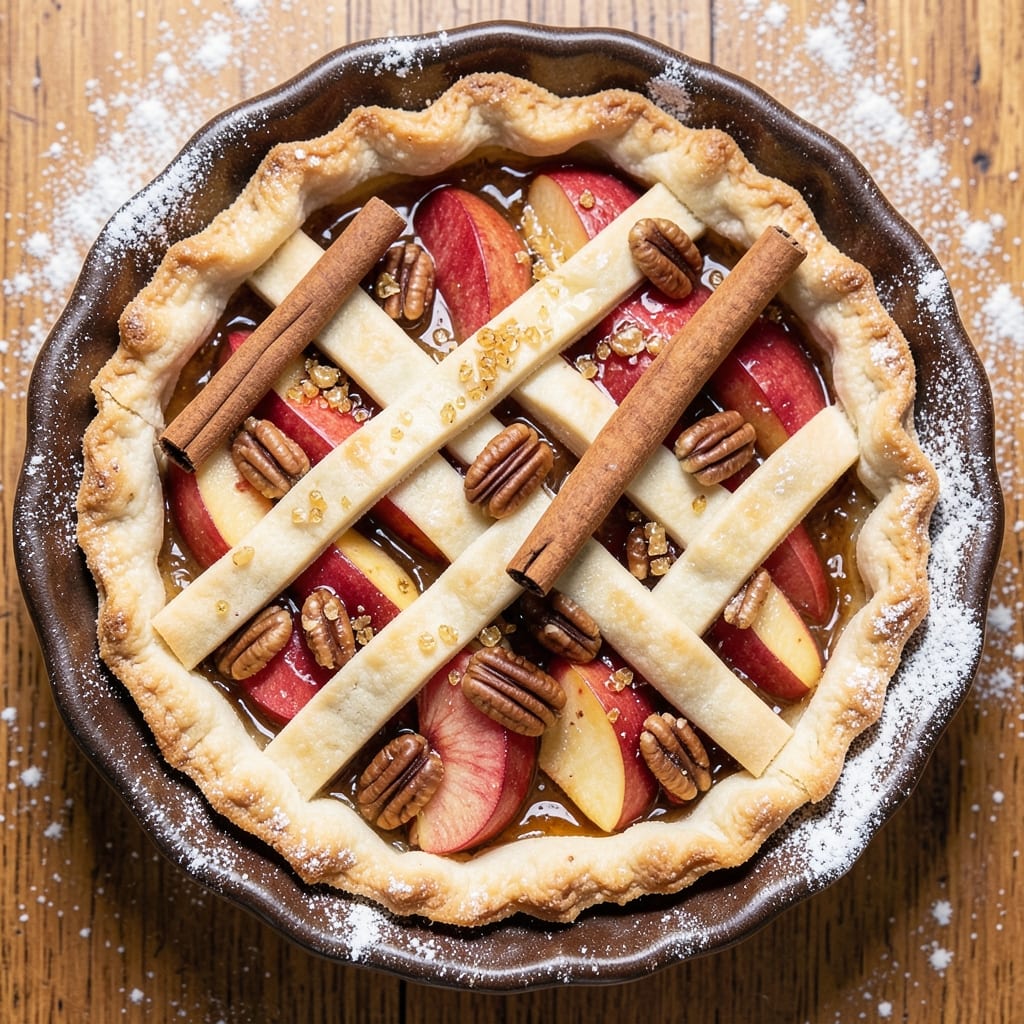 Apple Bar Recipe With Pie Crust: Warm Spiced Apple Filling in Crispy Crust