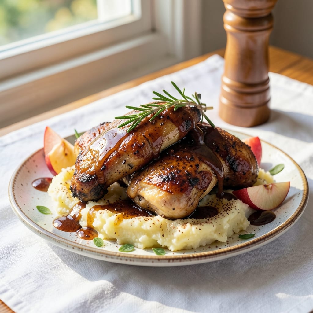 Apple Cider BBQ Chicken Recipe: Smoky-Sweet Glaze That Sticks to Every Bite