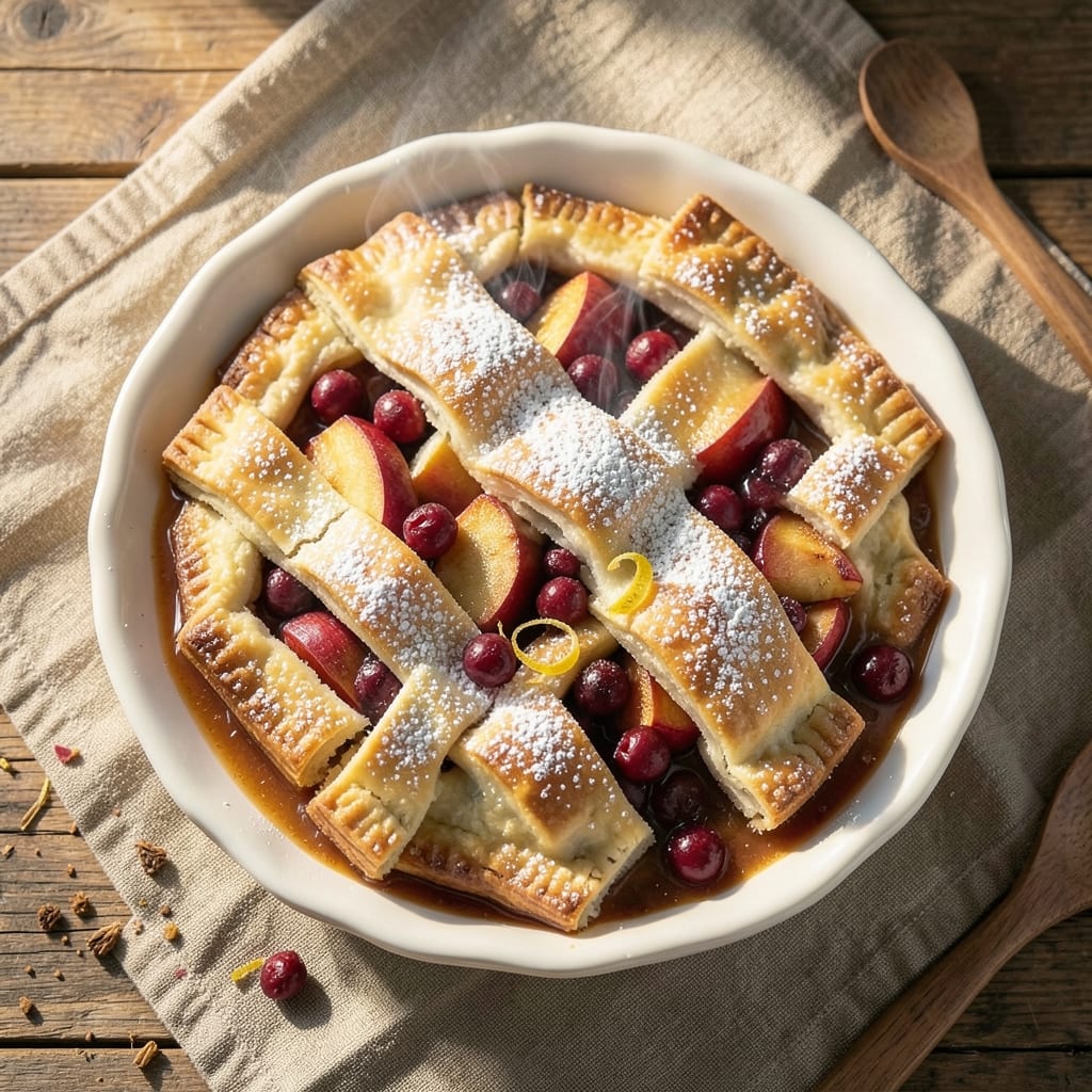 Apple Cranberry Turnovers Recipe: Flaky Layers With Spiced Fruit Filling