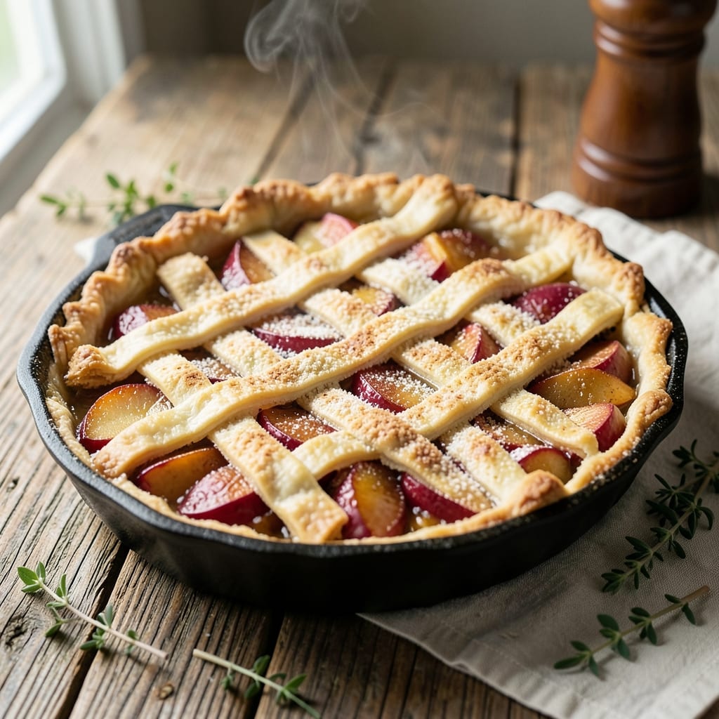 Amish Apple Fry Pie Recipe: Crispy Topping and Spiced Apple Crunch