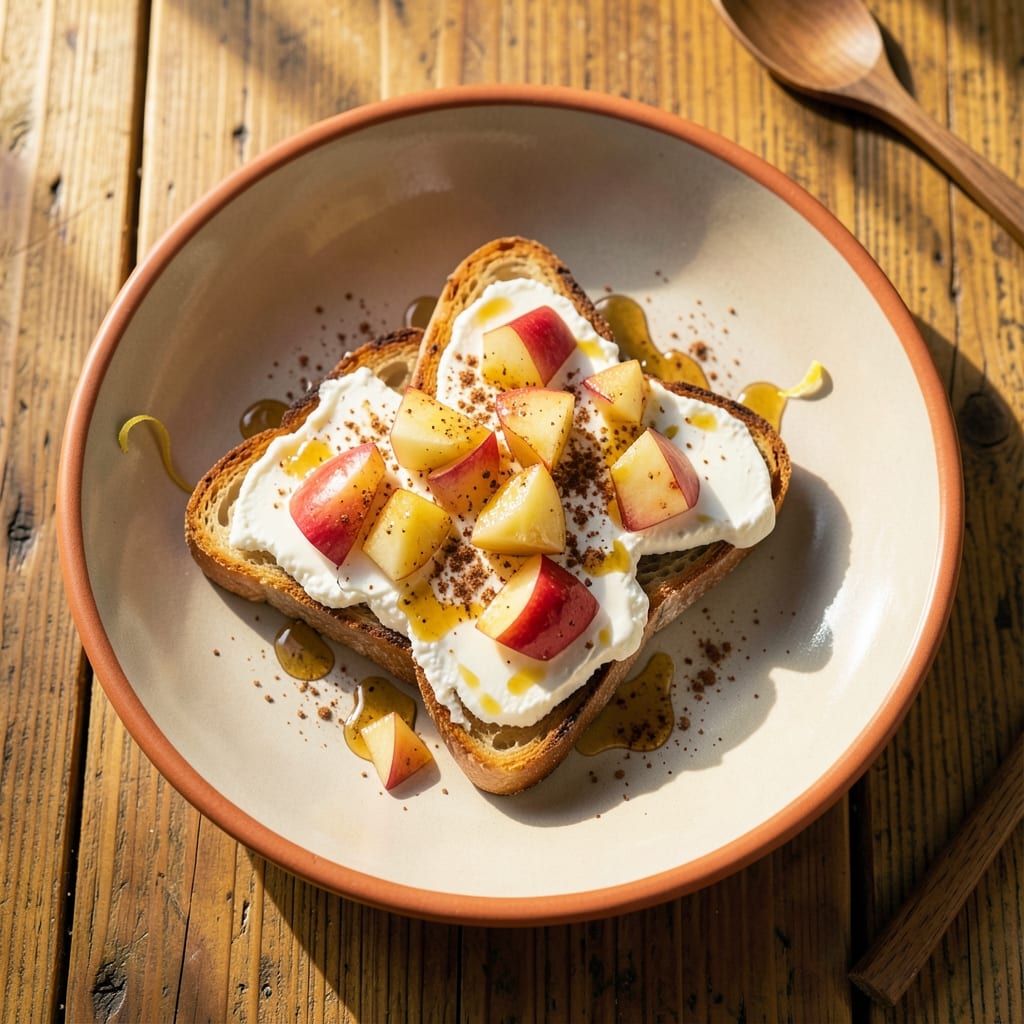 Apple Brie Bruschetta Recipe: Warm Spiced Apple and Melty Cheese Bites
