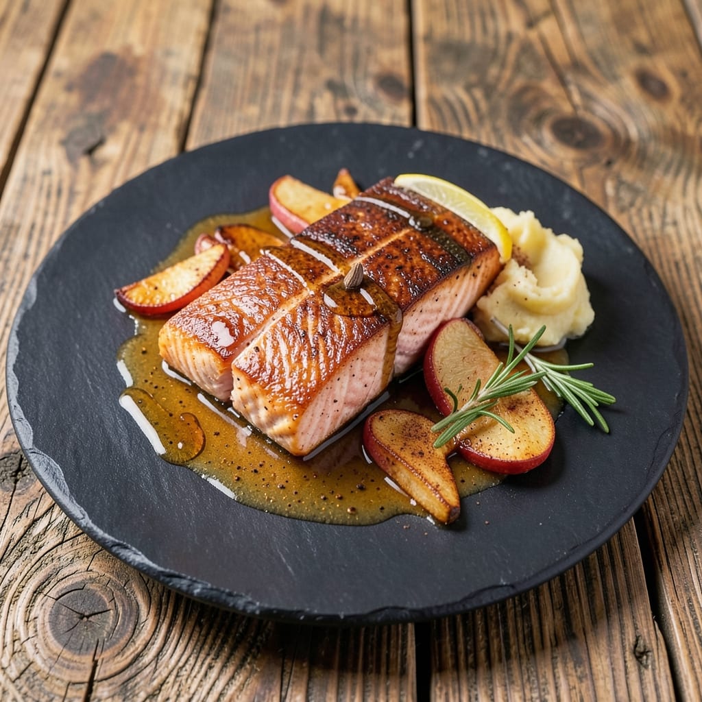 Apple Cider Salmon Recipe: Sweet-Spiced Glaze for Pan-Seared Perfection