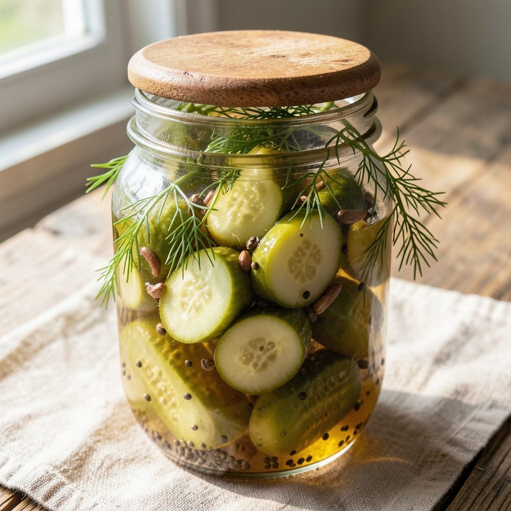 Apple Cider Dill Pickle Recipe: Sweet-Tart Fermented Crunch in 7 Days
