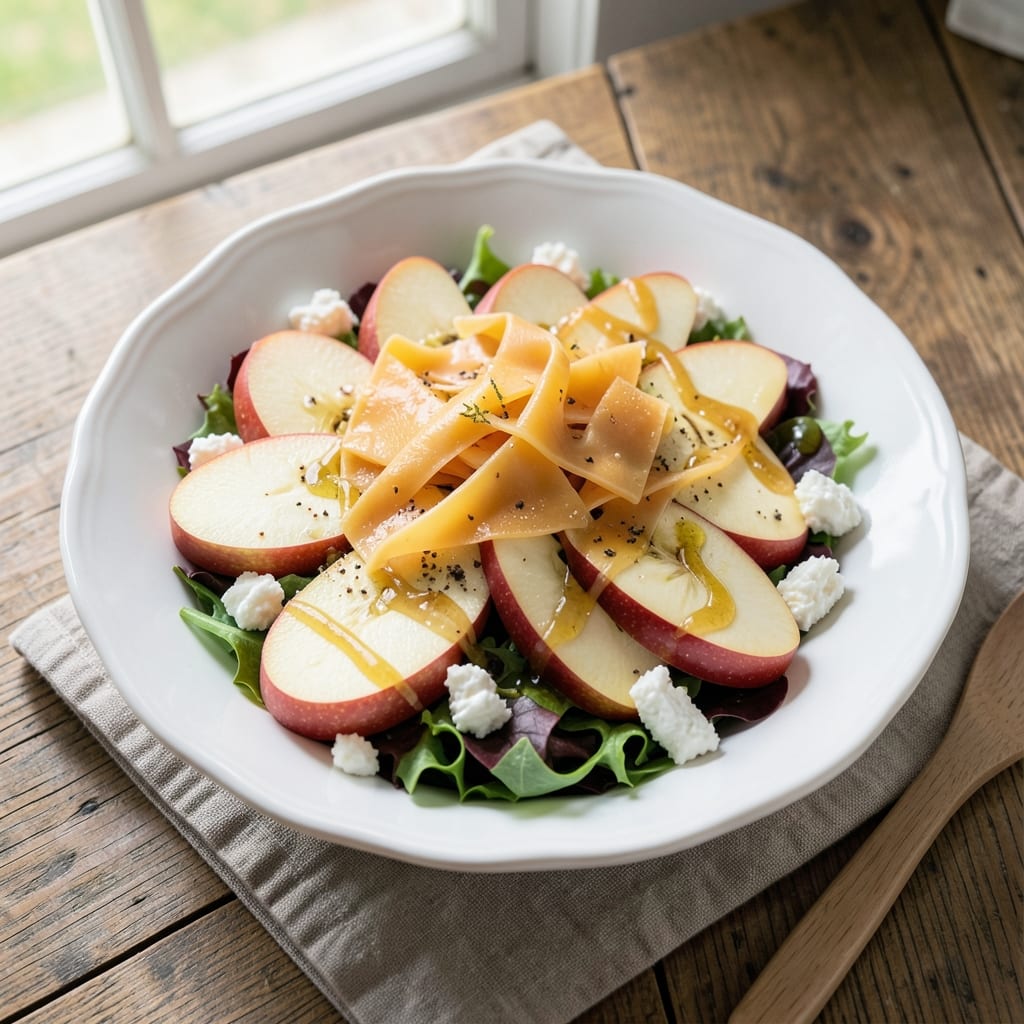 Apple and Cheese Salad Recipe: Crunchy Apples Meet Sharp Cheese in 15 Minutes