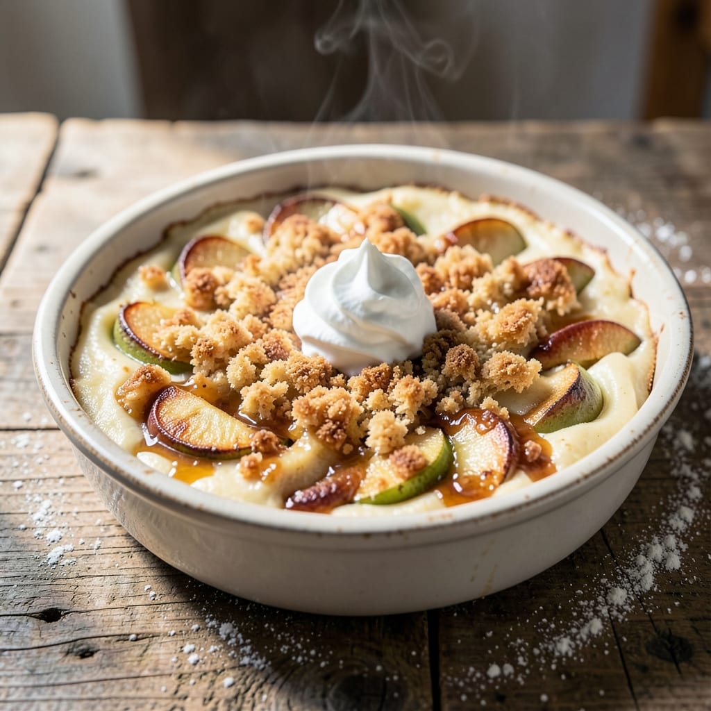 Amish Apple Jack Pudding Recipe: Spiced Rum-Infused Warmth in One Tin
