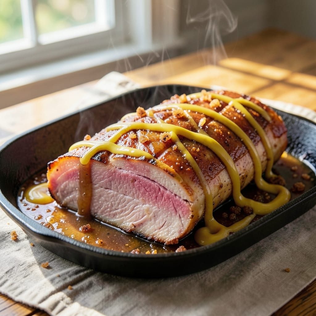 Apple Butter Glazed Ham Recipe: Sweet-Tangy Caramel That Sticks to the Bone