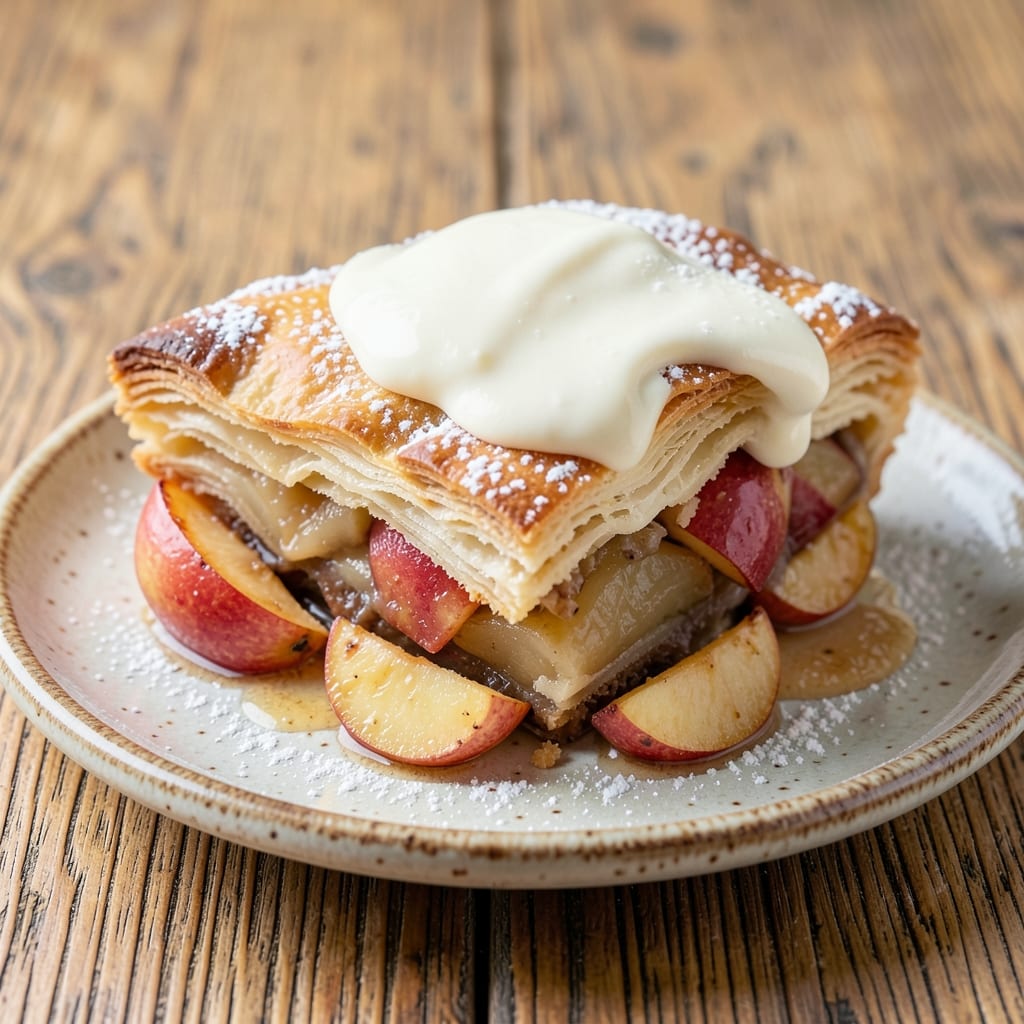 Apple and Cream Turnovers Recipe: Buttery Layers and Spiced Apple Bliss