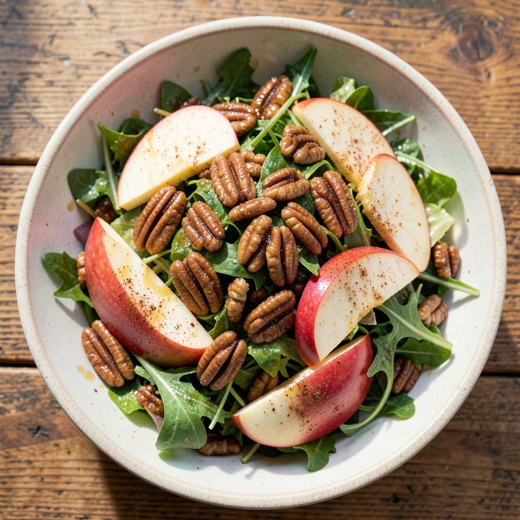 Apple Candied Pecan Salad Recipe: Sweet-Spiced Crunch in 20 Minutes