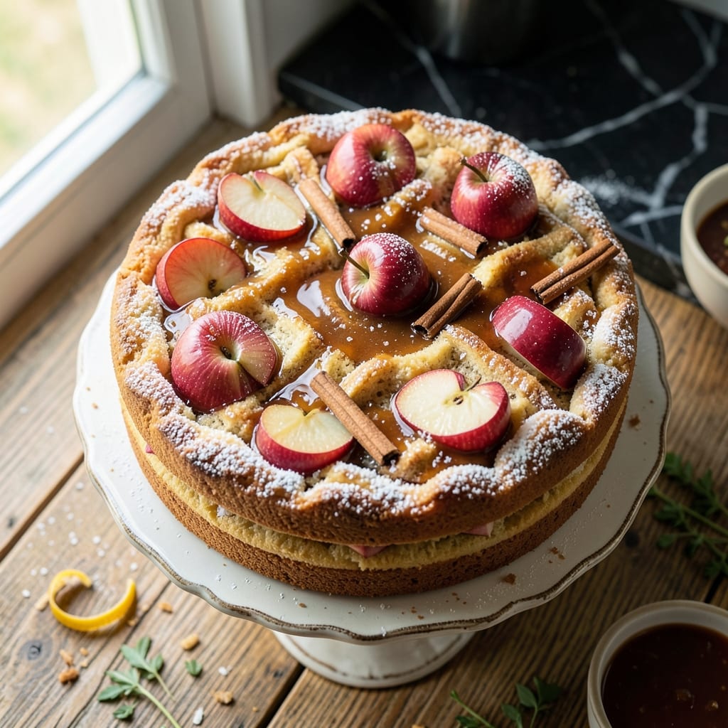 Apple Cake Recipe Joy Of Baking: Spiced Apple Layers With Buttery Streusel Topping
