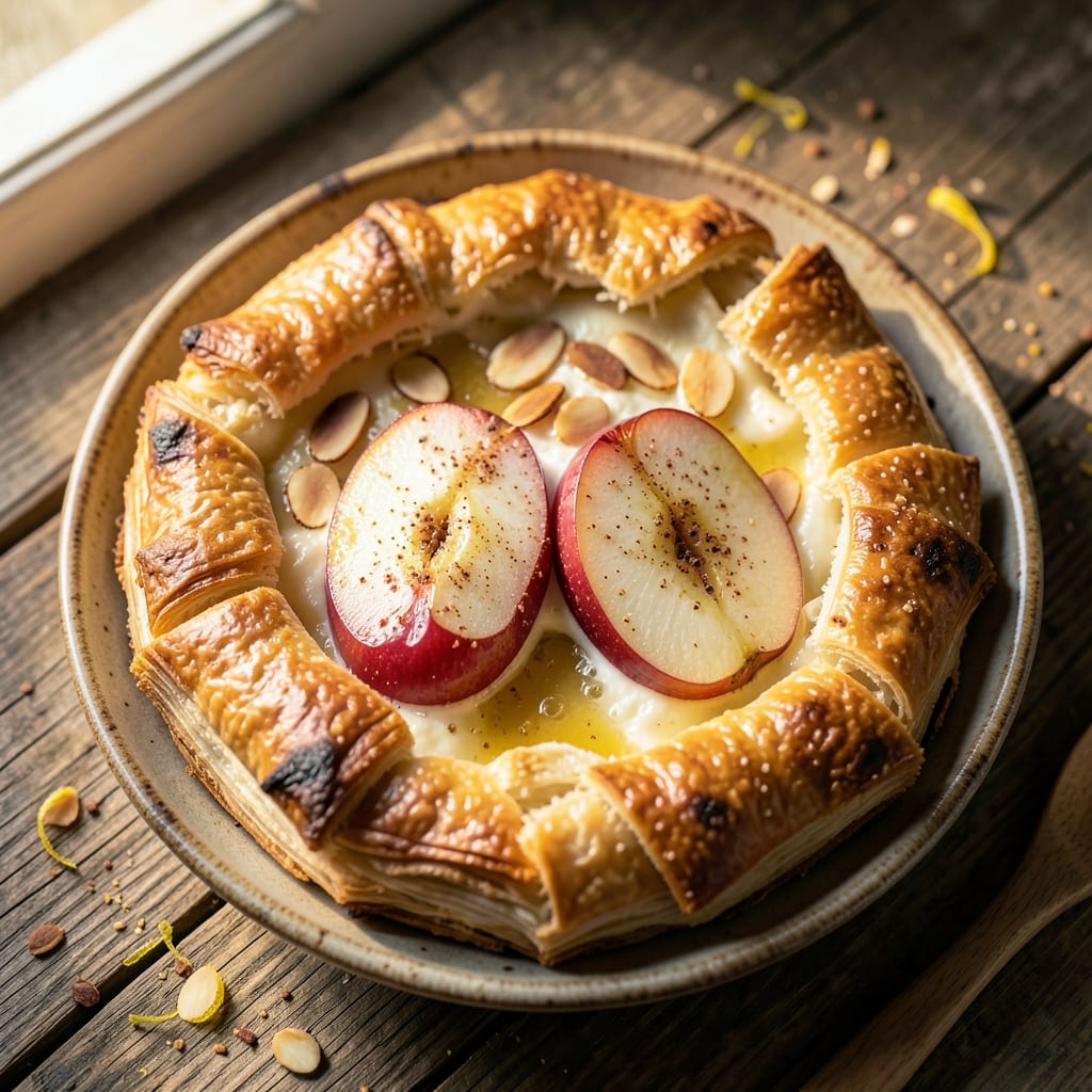 Apple Brie Pastry Recipe: Buttery Crust Hugs Caramelized Fruit