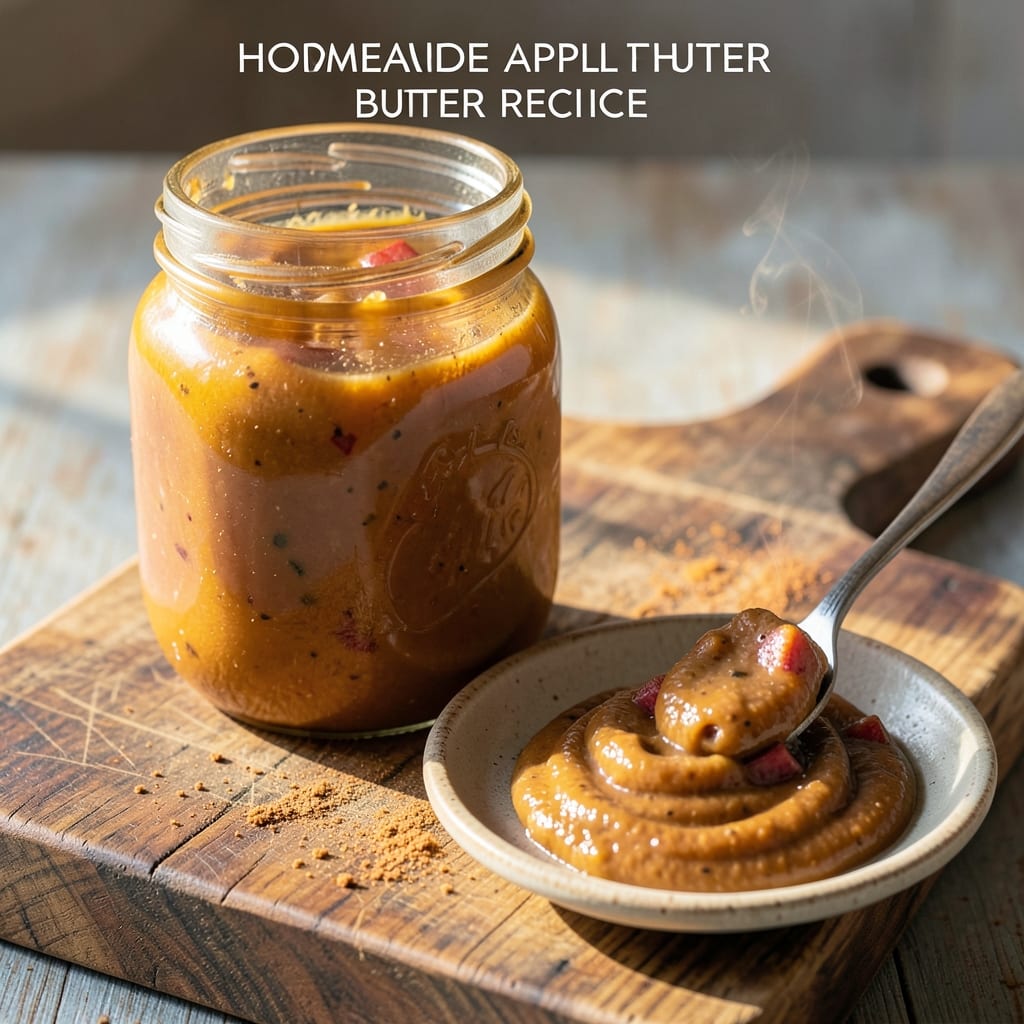 Apple Butter Recipe Stovetop for Canning: Spiced Fruit Reduction With Zero Added Sugar