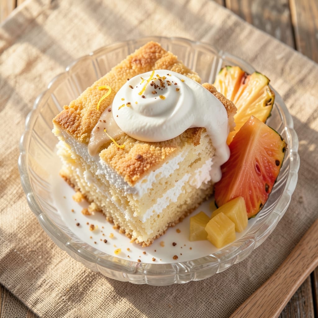 Angel Food Cake Recipe with Pineapple and Cool Whip: Tropical Layers That Shake Up Dessert Night