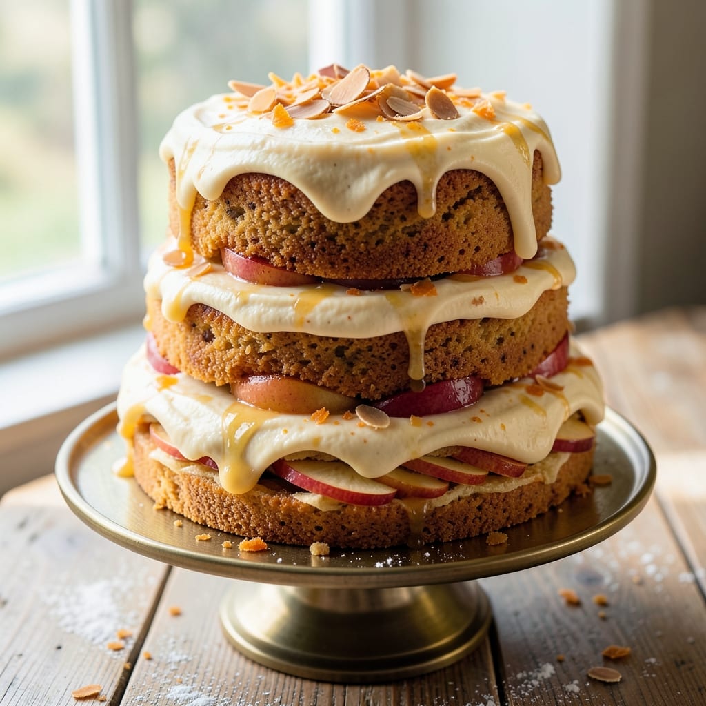 Apple and Orange Cake Recipe: Citrus-Zest Layers With Moist Core