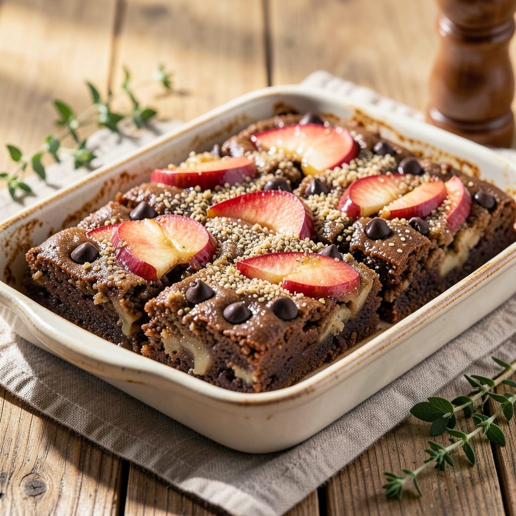 Apple Brownies Recipe Healthy: Fudgy Texture With Hidden Veggies