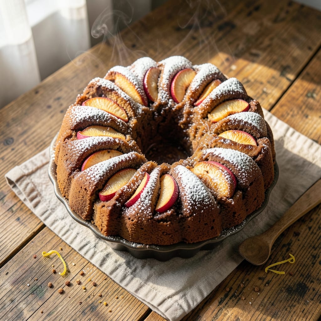Apple Coffee Cake Bundt Pan Recipe: Warm Spice Infusion With Moist Apple Layers