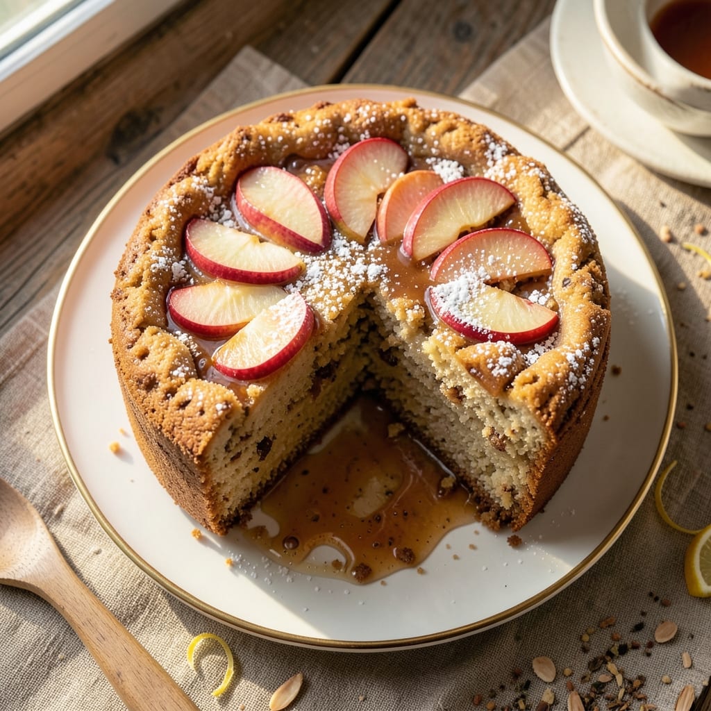 Apple Amaretti Cake Recipe: Nutty-Almond Crunch With Moist Layers