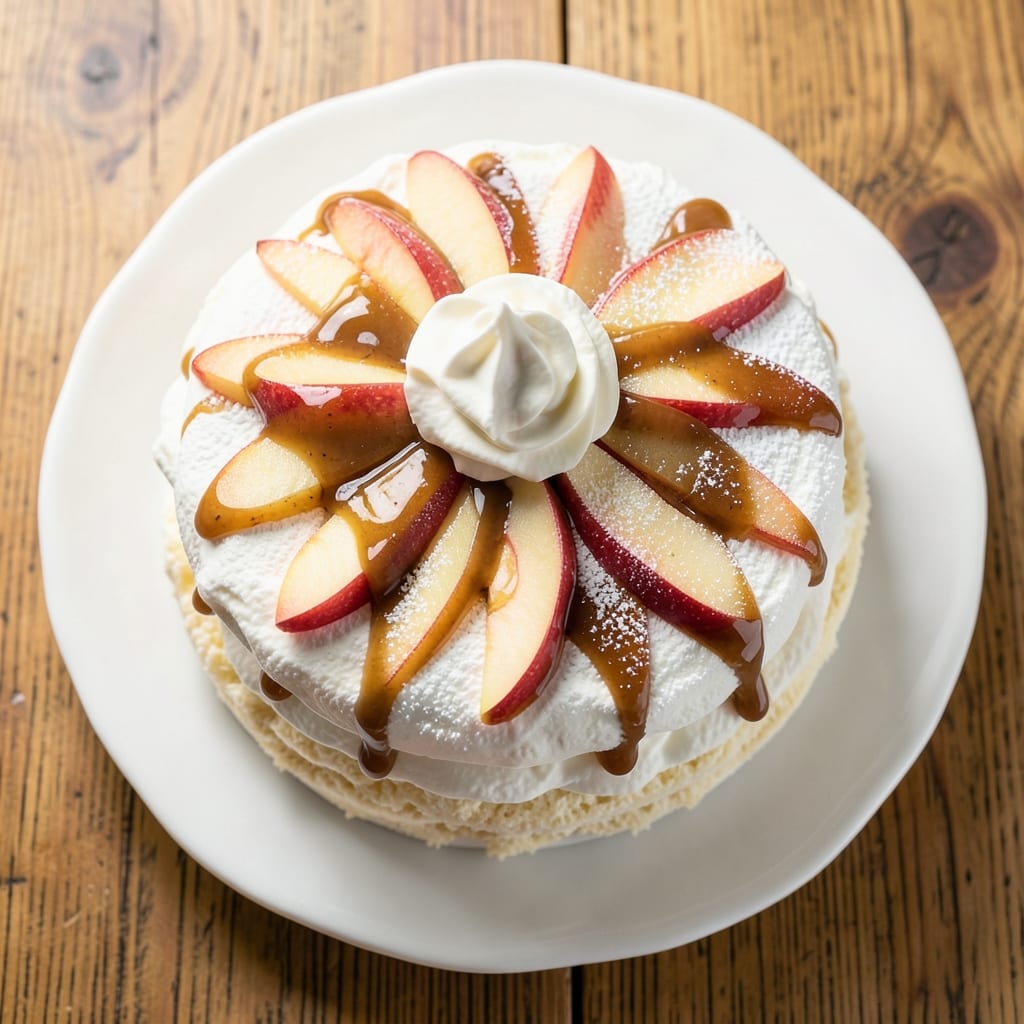 Apple Angel Food Cake Recipe: Light-as-Air Cloud With Perfect Fondant Crown