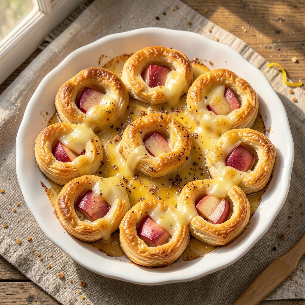 Apple Cheddar Puff Pastry Recipe: Savory Sweet Twist With Buttery Layers