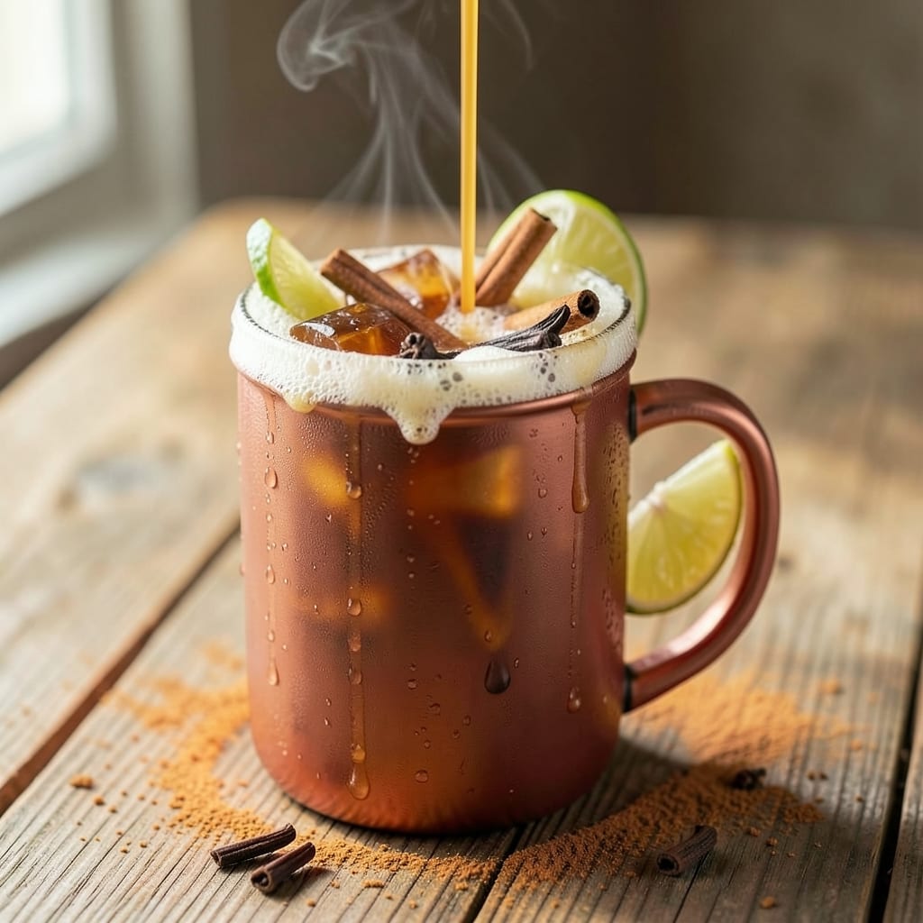 Apple Cider Mule Batch Recipe: Spiced Rum Fizz for Crowds