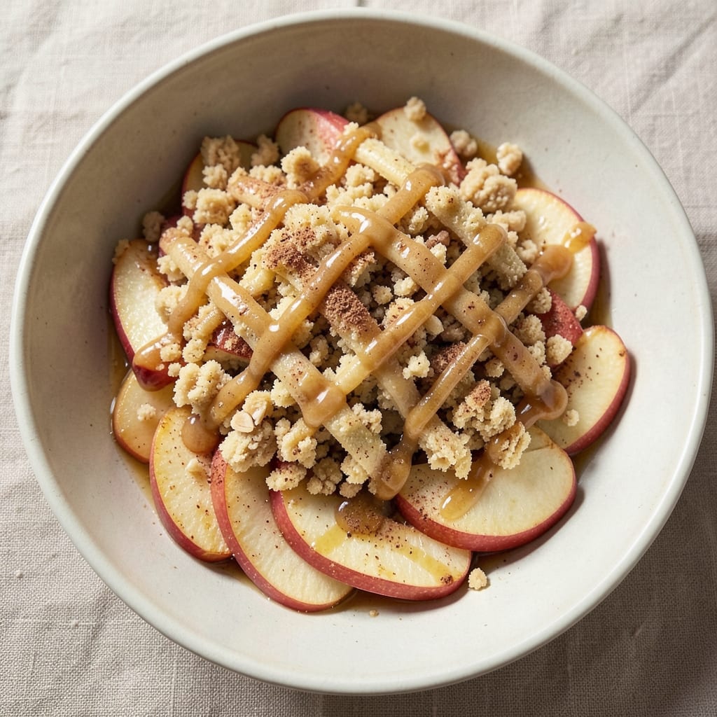 Almond Flour Apple Crumble Recipe: Nutty Crust Meets Spiced Fruit Bliss