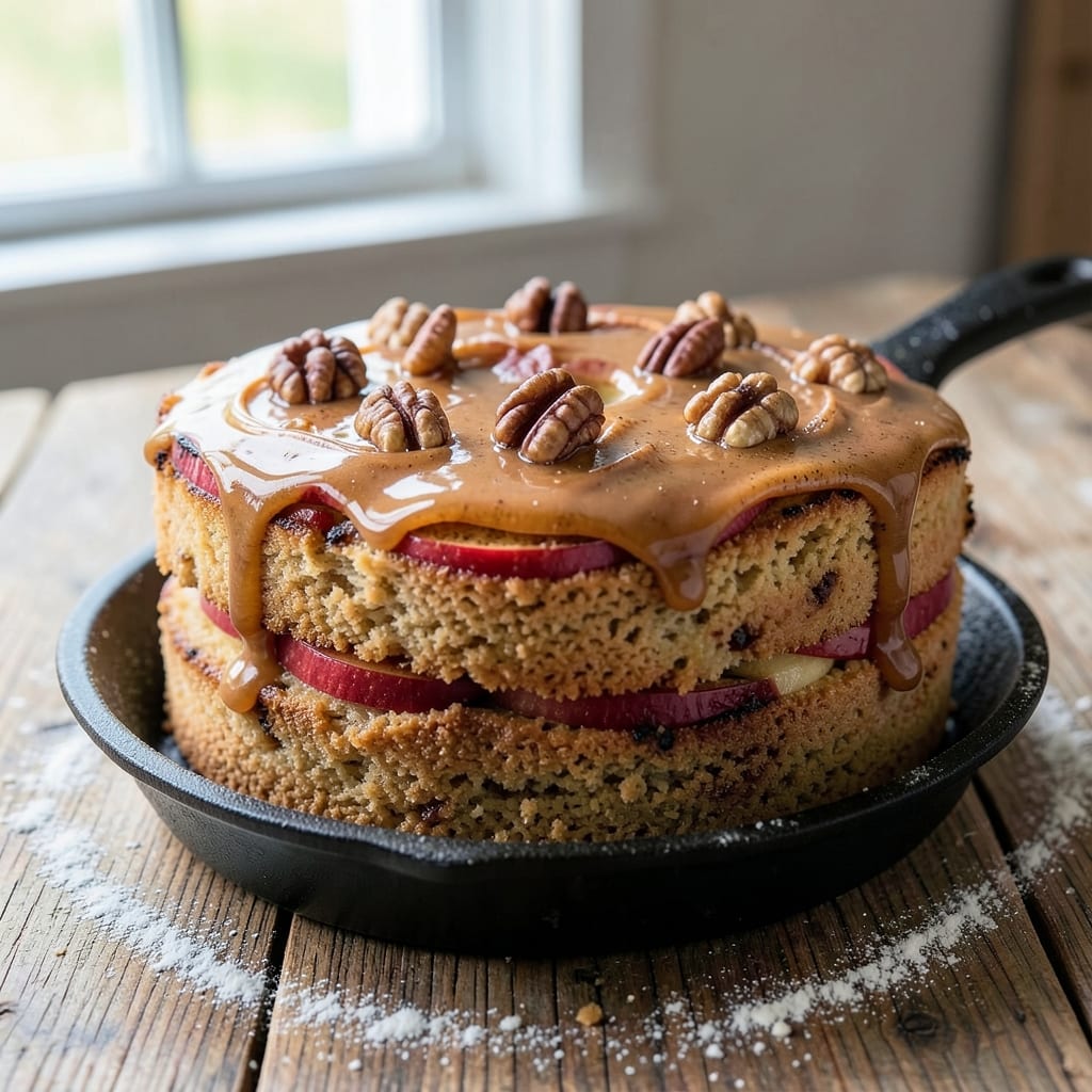 Apple Cinnamon Nut Cake Recipe: Warm Spice and Crunch in One Tin