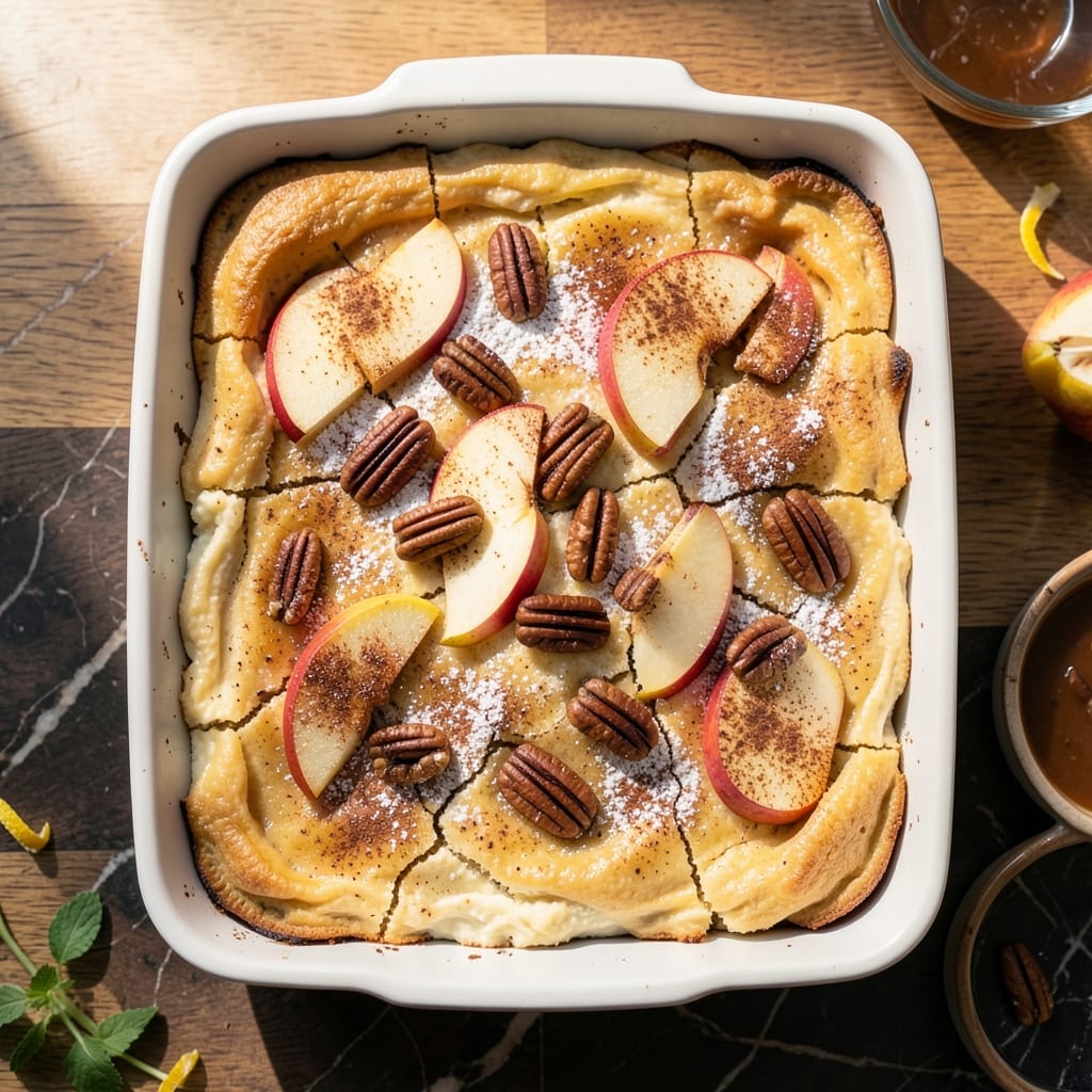 Apple Cinnamon Cottage Cheese Breakfast Bake Recipe: Warm Spiced Crunch With Creamy Layers