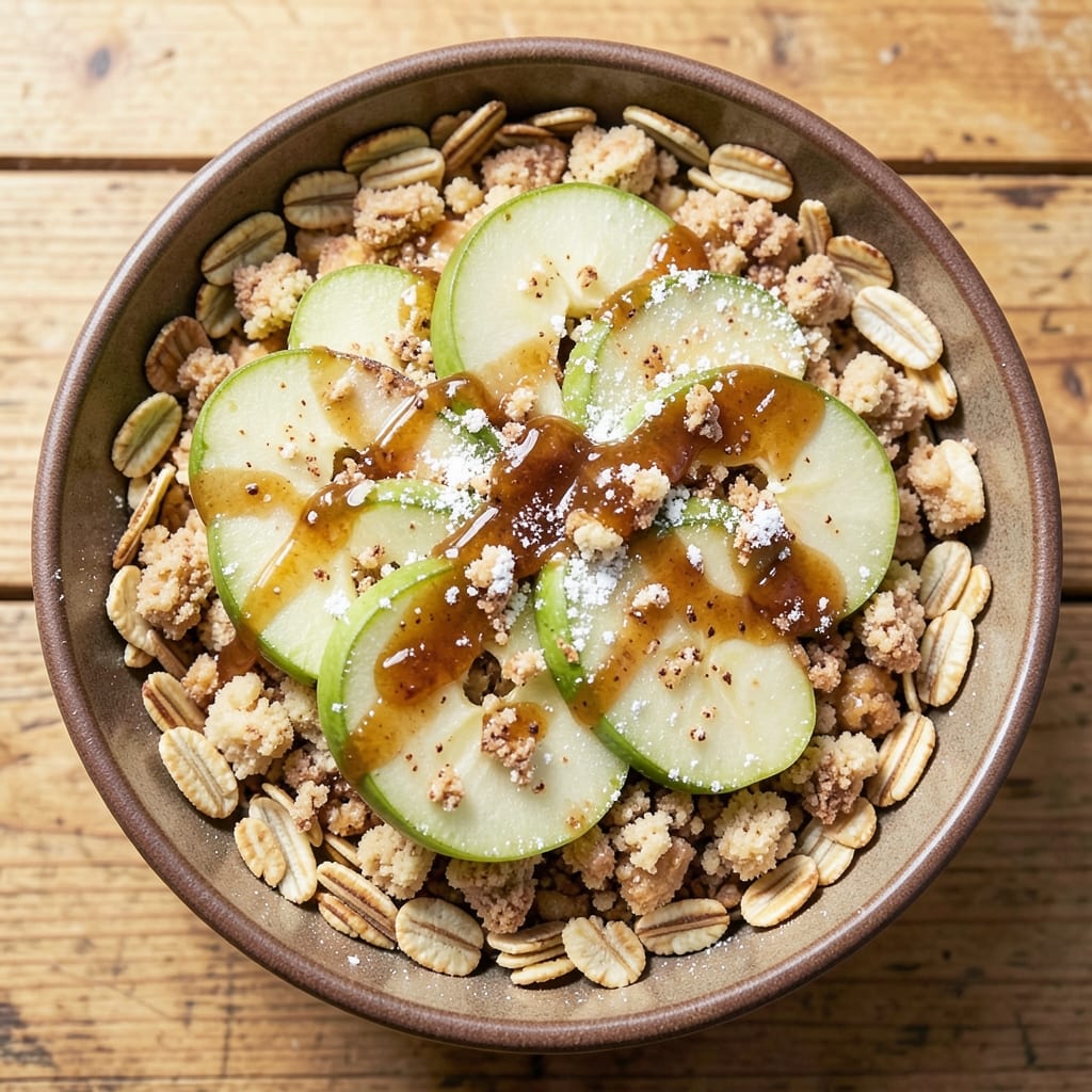 Amish Apple Jack Dessert Recipe: Boozy Caramelized Apple Crunch in One Tin