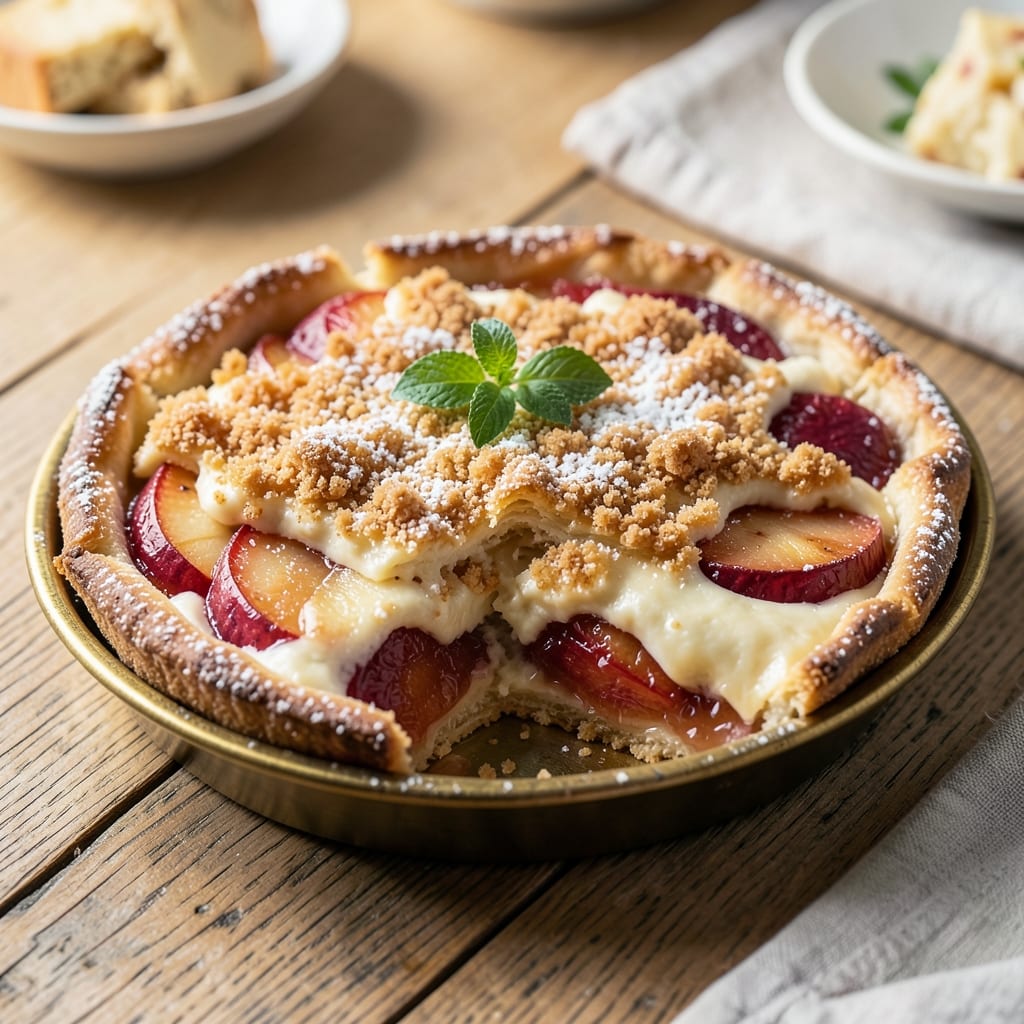 Apple Bakewell Tart Recipe: Fondant-Topped Elegance with Spiced Apple Filling