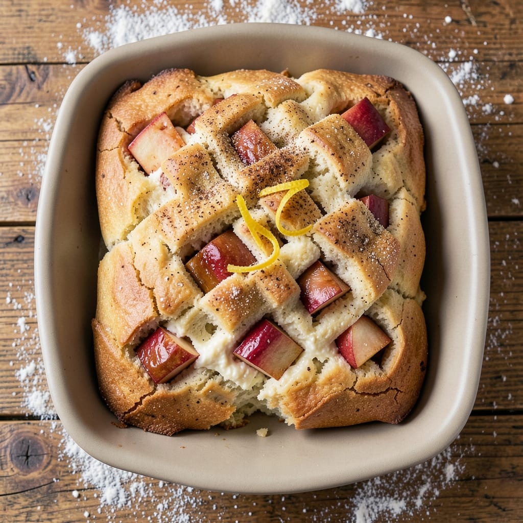 Apple Bread Recipe Using Cake Mix: Spiced Apple Swirls and Buttery Fondant Crown