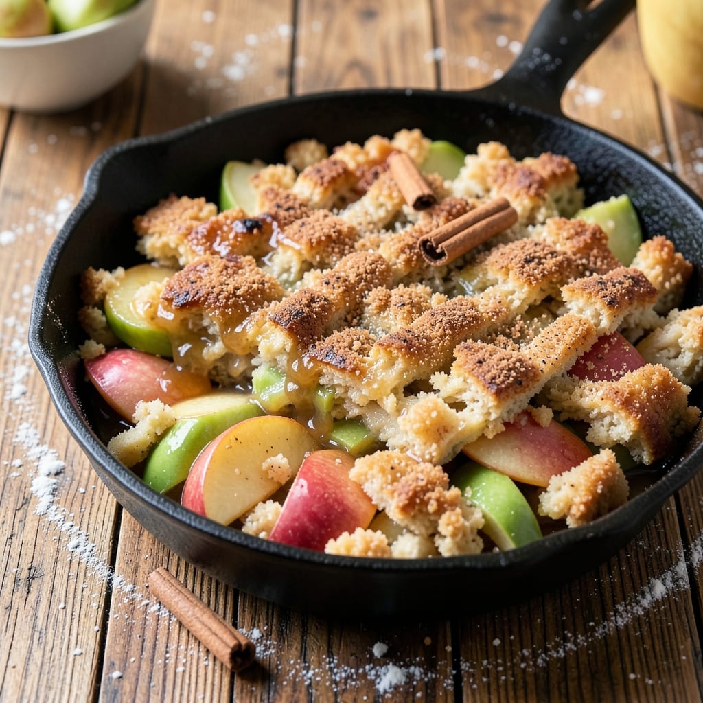 Apple Cobbler Recipe With Pancake Mix: Crisp-Topped Shortcut for Breakfast or Dessert