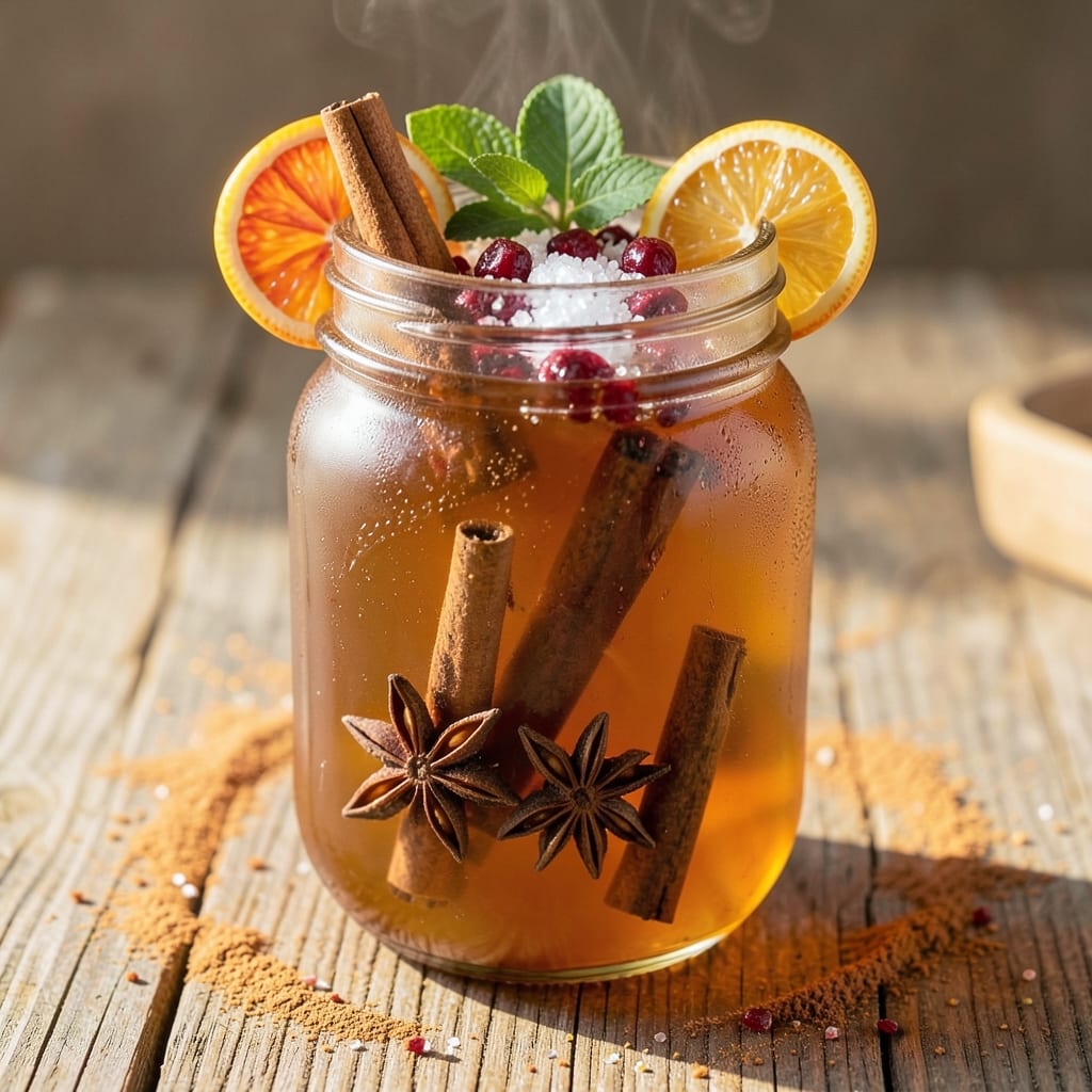 Apple Cider With Red Hot Candies Recipe: Spiced Winter Warmth in One Pot