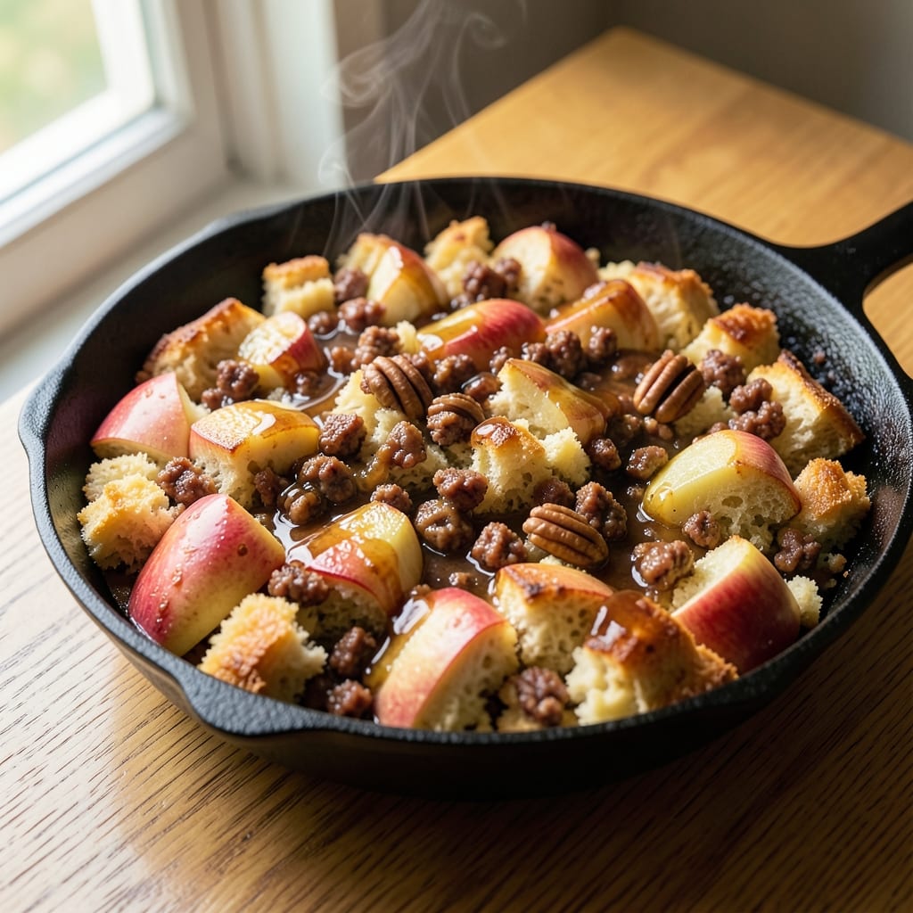 Apple and Sausage Cornbread Stuffing Recipe: Savory-Sweet Crumb with Smoky Depth